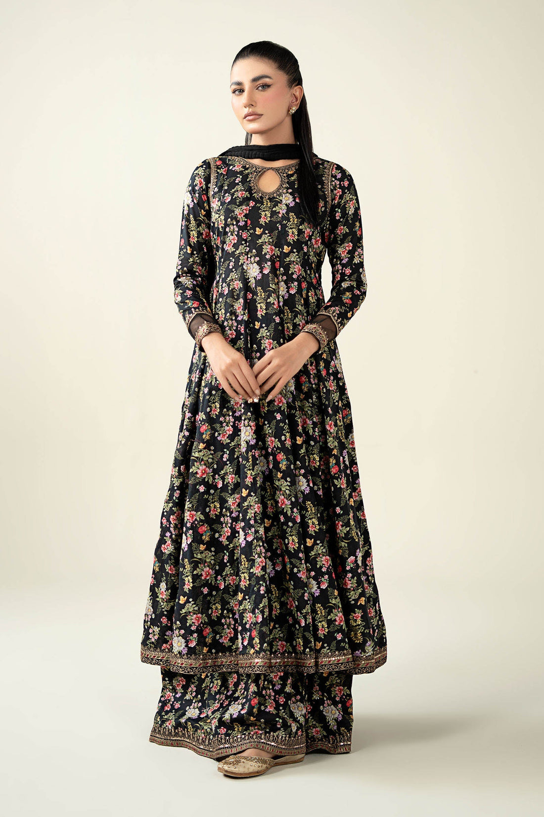 Maria B | Pre Fall Dresses | 3 Piece Printed Lawn Suit KK - by Libasekhas UK - Registered Vendor of : Maria B - 100% Original Designer Dress