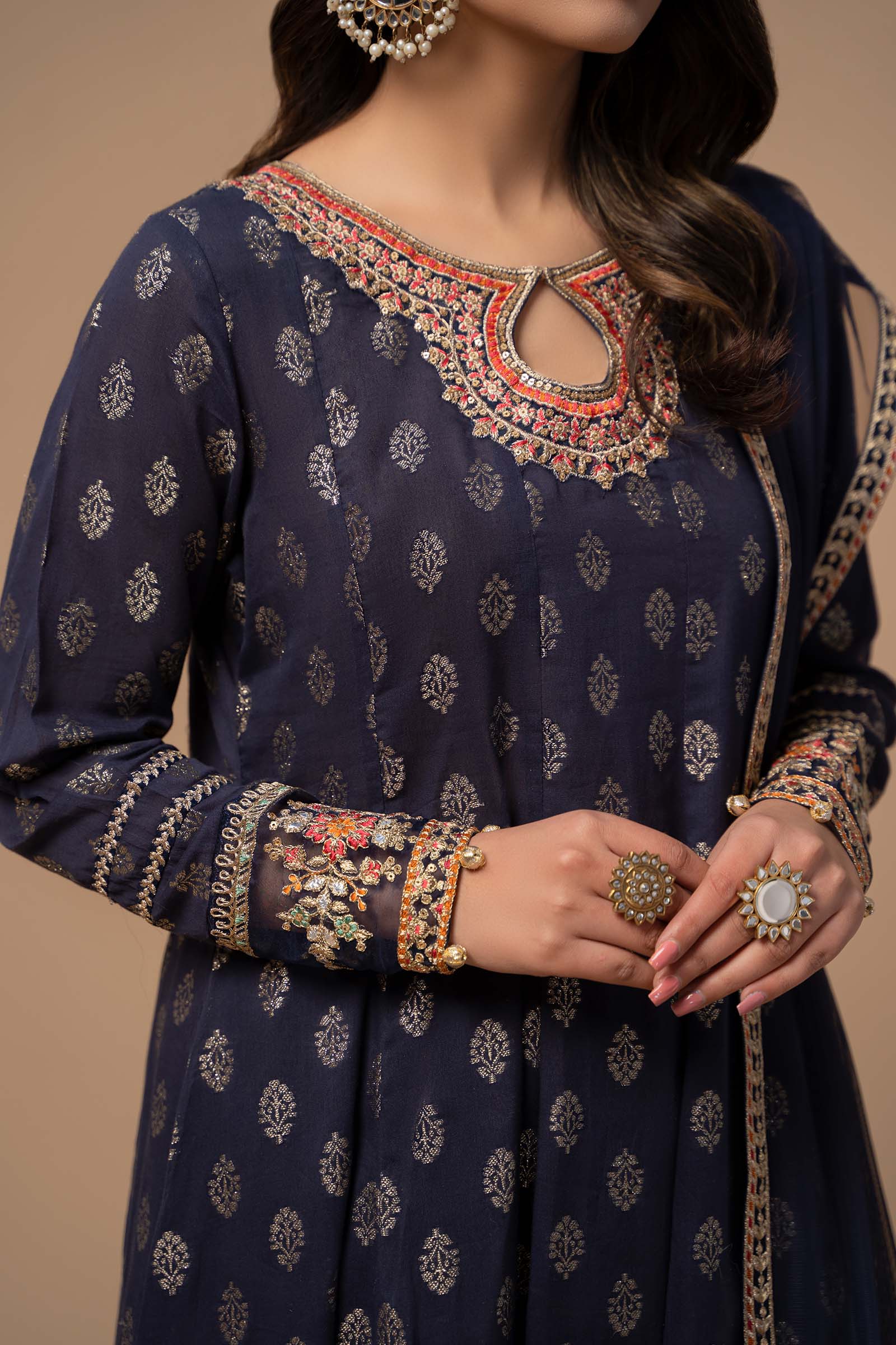 Maira B | Ready to Wear | DW-EF23-16R1 - by - Libasekhas UK - Registered Vendor of : Maria B - 100% Original Designer Dresss