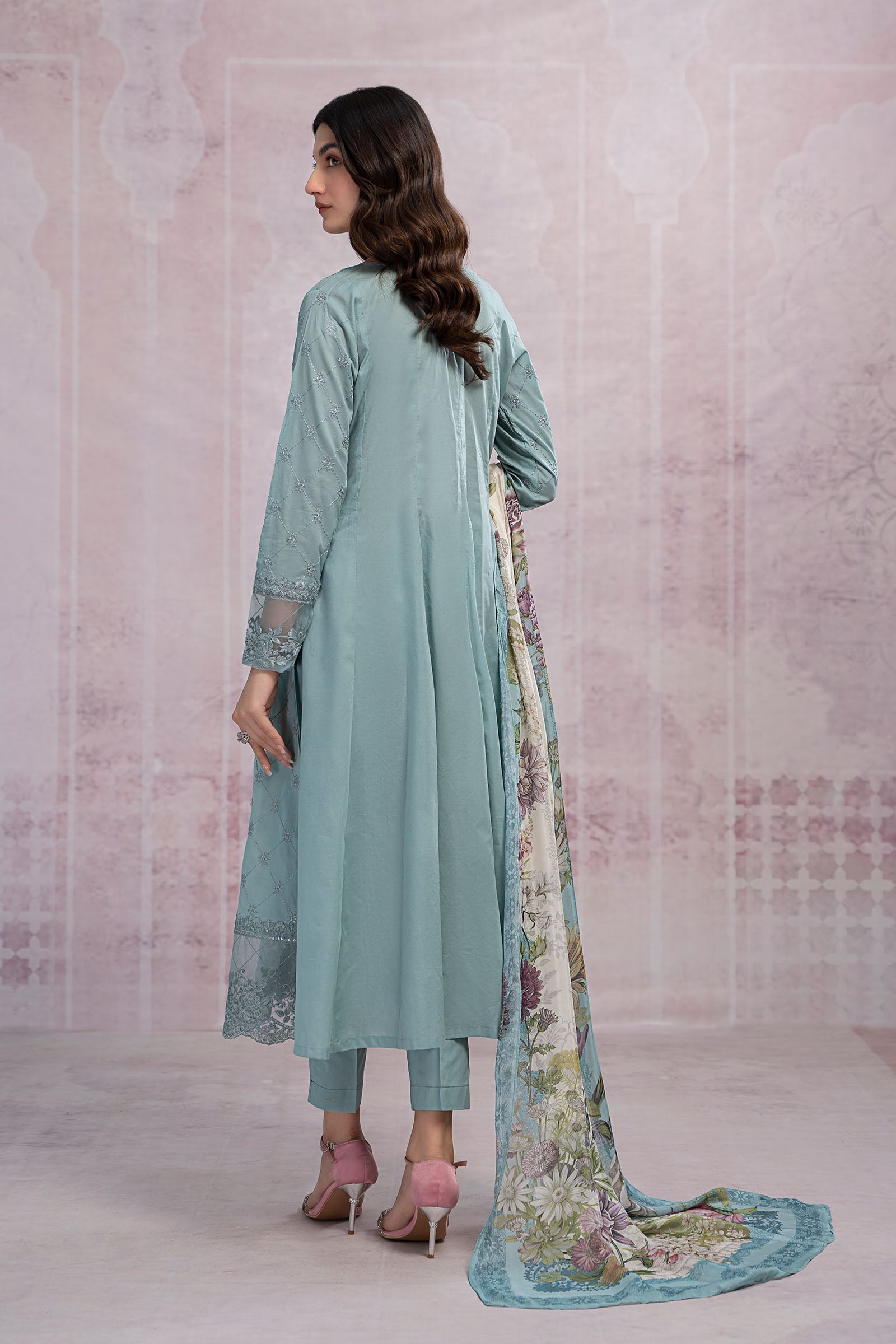 Maira B | Ready to Wear | DW-EF23-23R1 - by - Libasekhas UK - Registered Vendor of : Maria B - 100% Original Designer Dresss