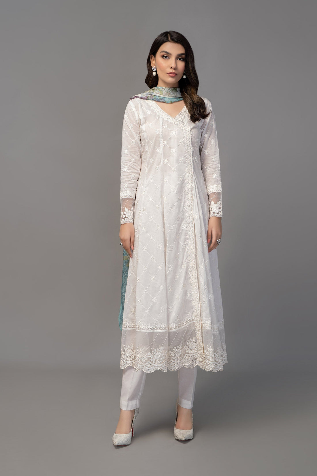 Maira B | Ready to Wear | DW-EF23-23R1 - by - Libasekhas UK - Registered Vendor of : Maria B - 100% Original Designer Dresss