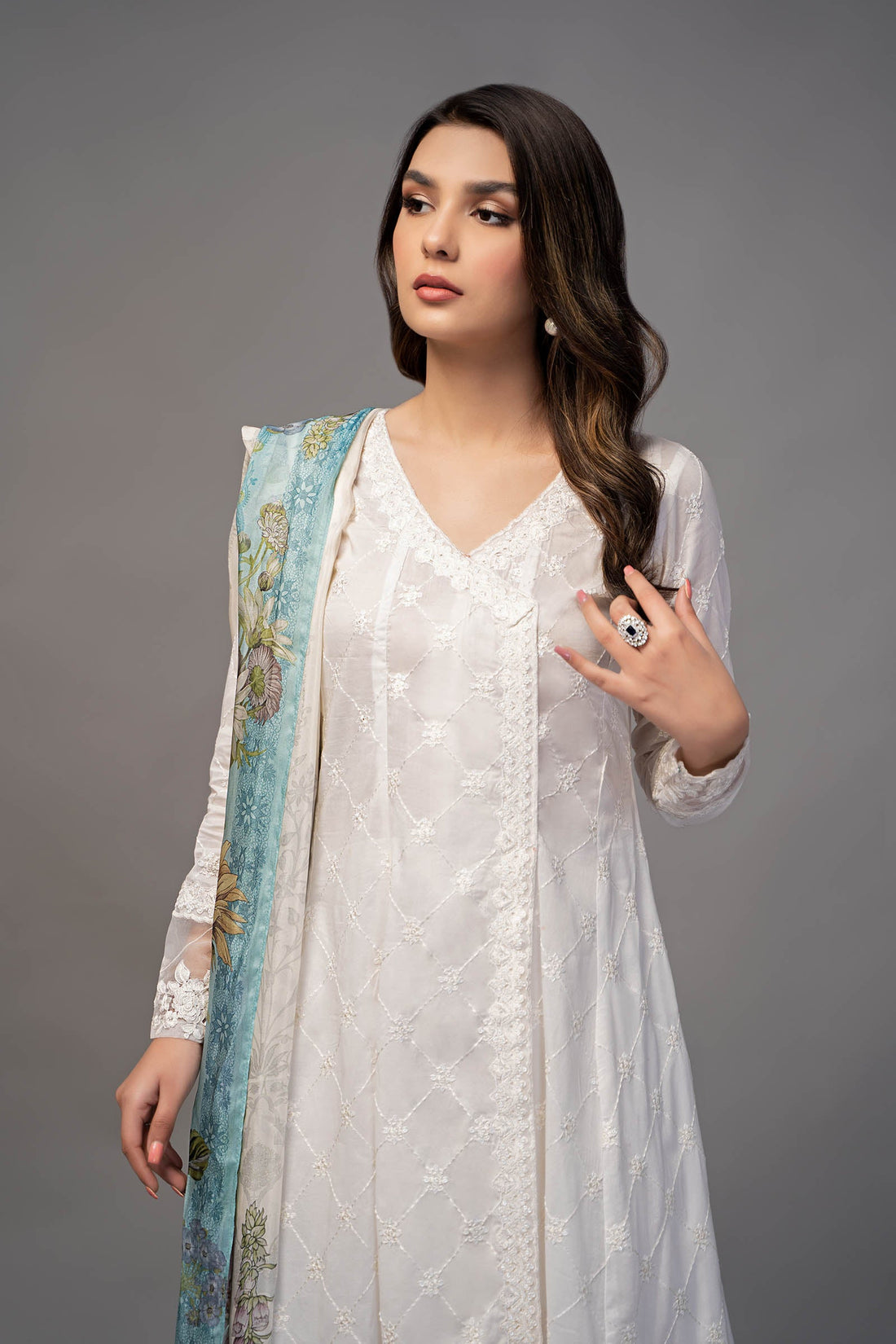Maira B | Ready to Wear | DW-EF23-23R1 - by - Libasekhas UK - Registered Vendor of : Maria B - 100% Original Designer Dresss