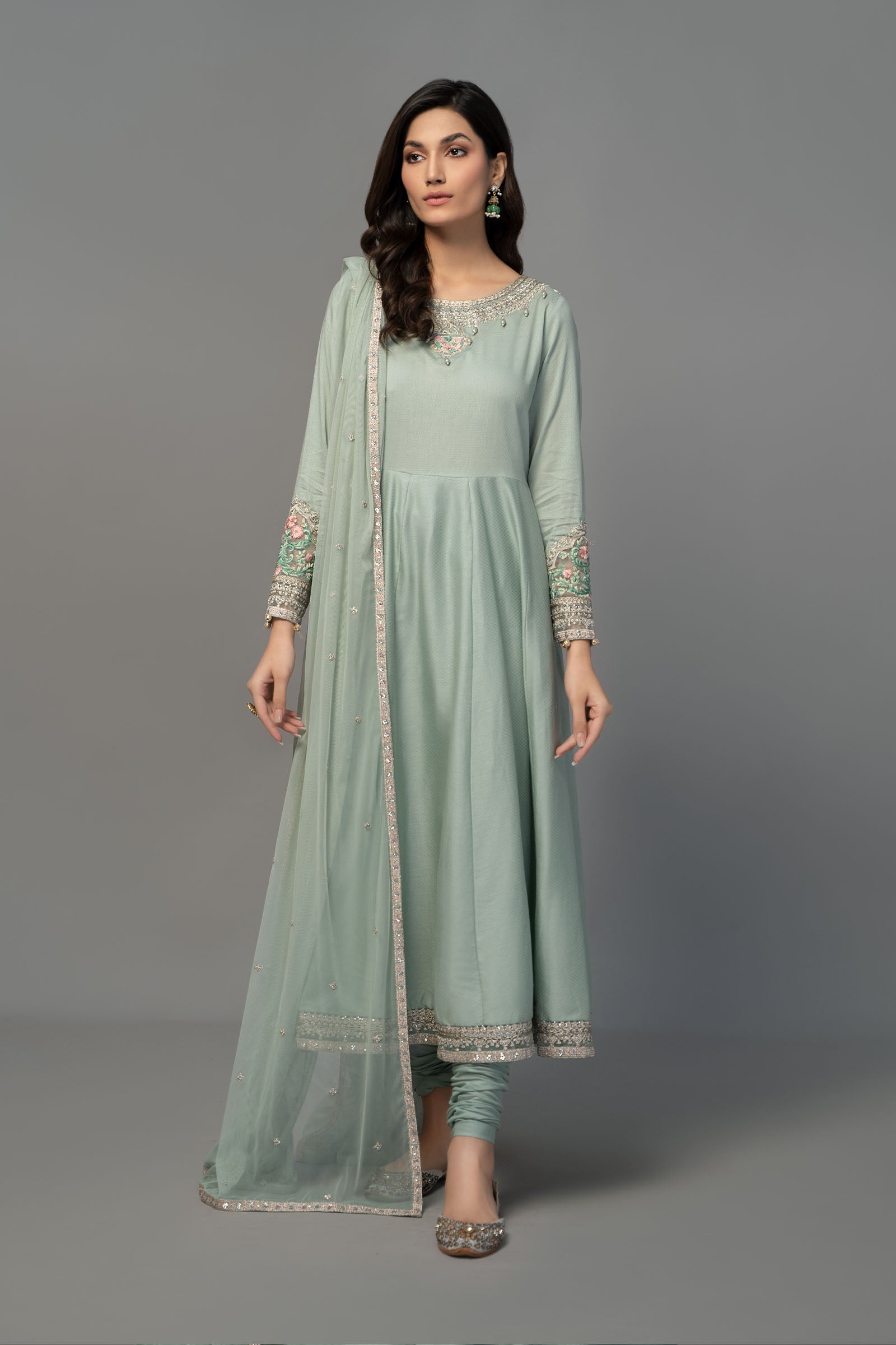 Maira B | Ready to Wear | DW-EF23-38R1 - by - Libasekhas UK - Registered Vendor of : Maria B - 100% Original Designer Dresss