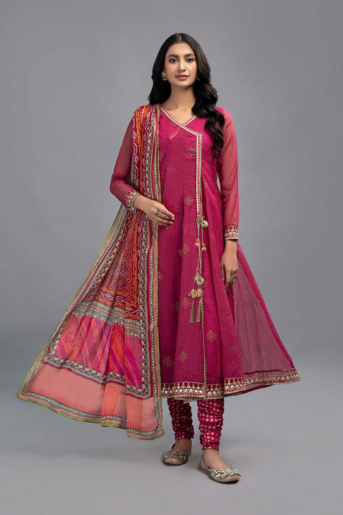 Maria B | Eid Festive Pret | DW-EF23-59R1 - by Libasekhas UK - Registered Vendor of : Maria B - 100% Original Designer Dress