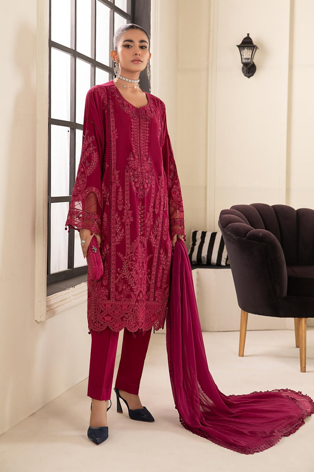 Maria B | Casual Pret 2024 |DW-EF24-02 - by - Libasekhas UK - Registered Vendor of : Maria B - 100% Original Designer Dresss