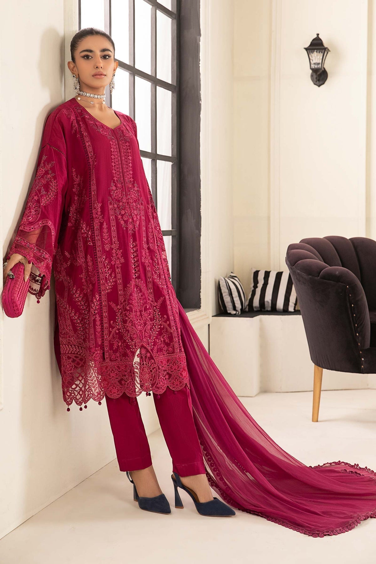 Maria B | Casual Pret 2024 |DW-EF24-02 - by - Libasekhas UK - Registered Vendor of : Maria B - 100% Original Designer Dresss