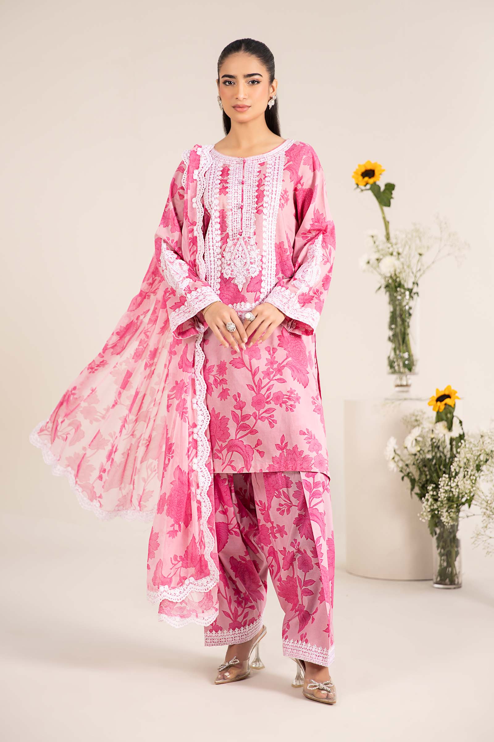 Maira B | Ready to Wear | DW-EF25-124 - by - Libasekhas UK - Registered Vendor of : Maria B - 100% Original Designer Dresss