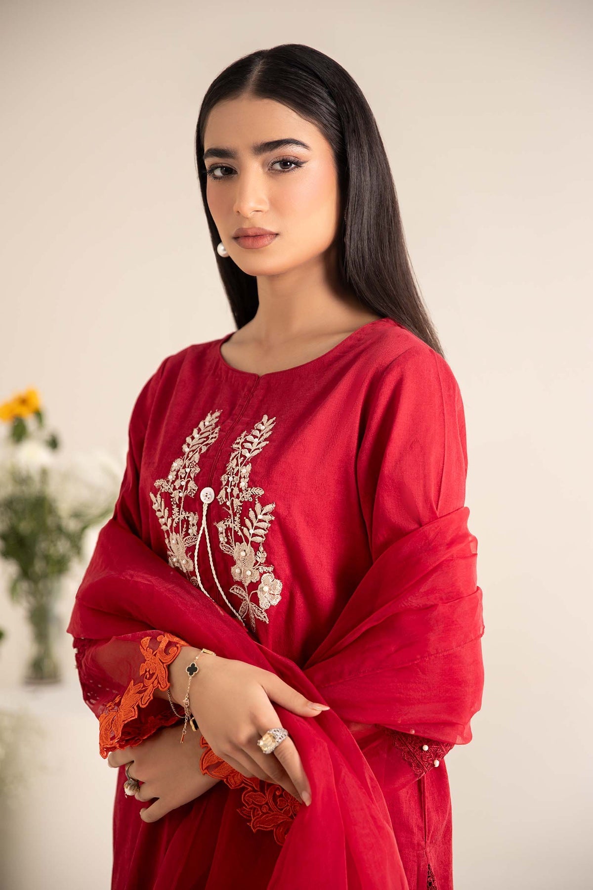 Maria B | Casual Pret 25 | DW-EF25-15 - by - Libasekhas UK - Registered Vendor of : Maria B - 100% Original Designer Dresss