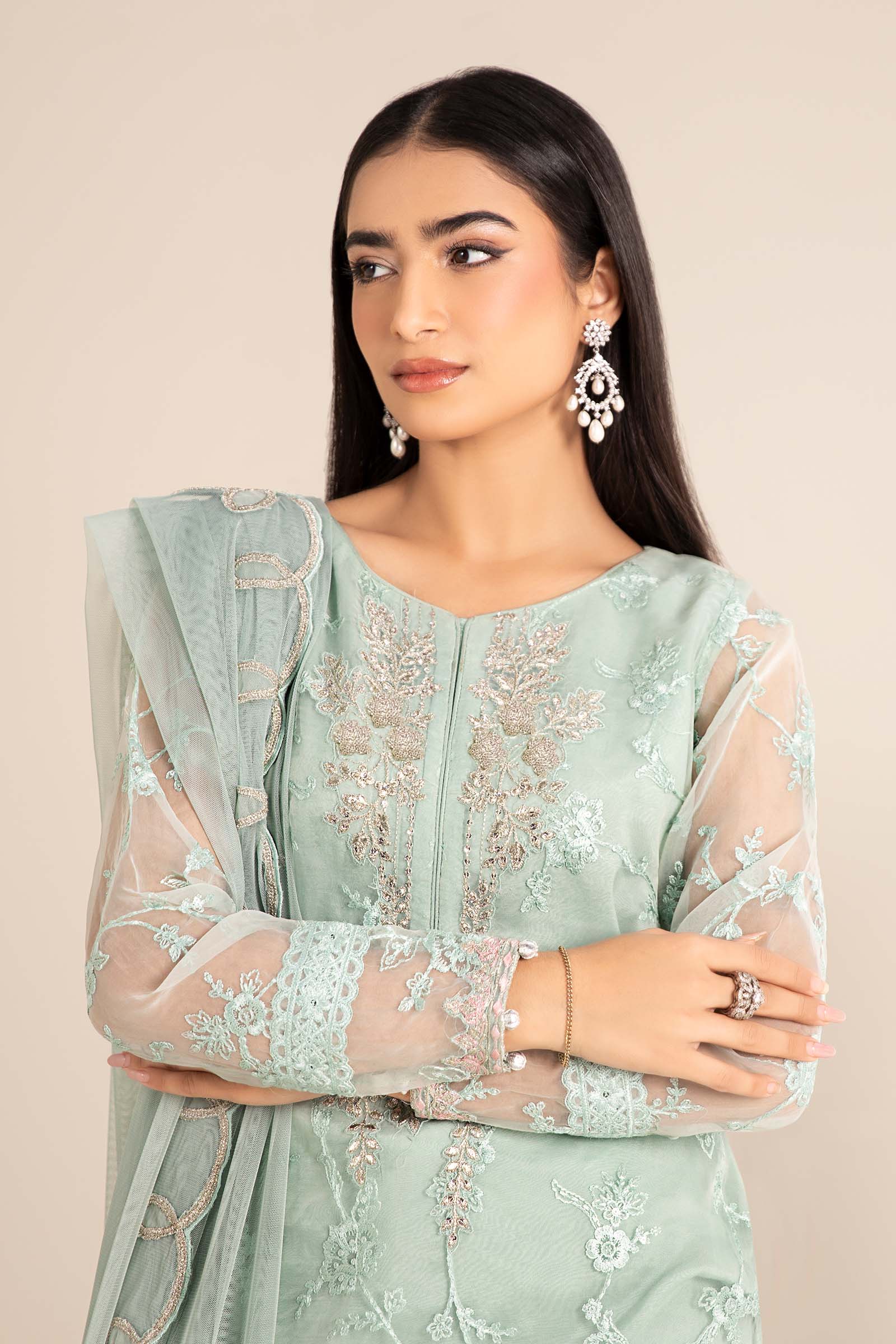 Maira B | Ready to Wear | DW-EF25-17 - by - Libasekhas UK - Registered Vendor of : Maria B - 100% Original Designer Dresss