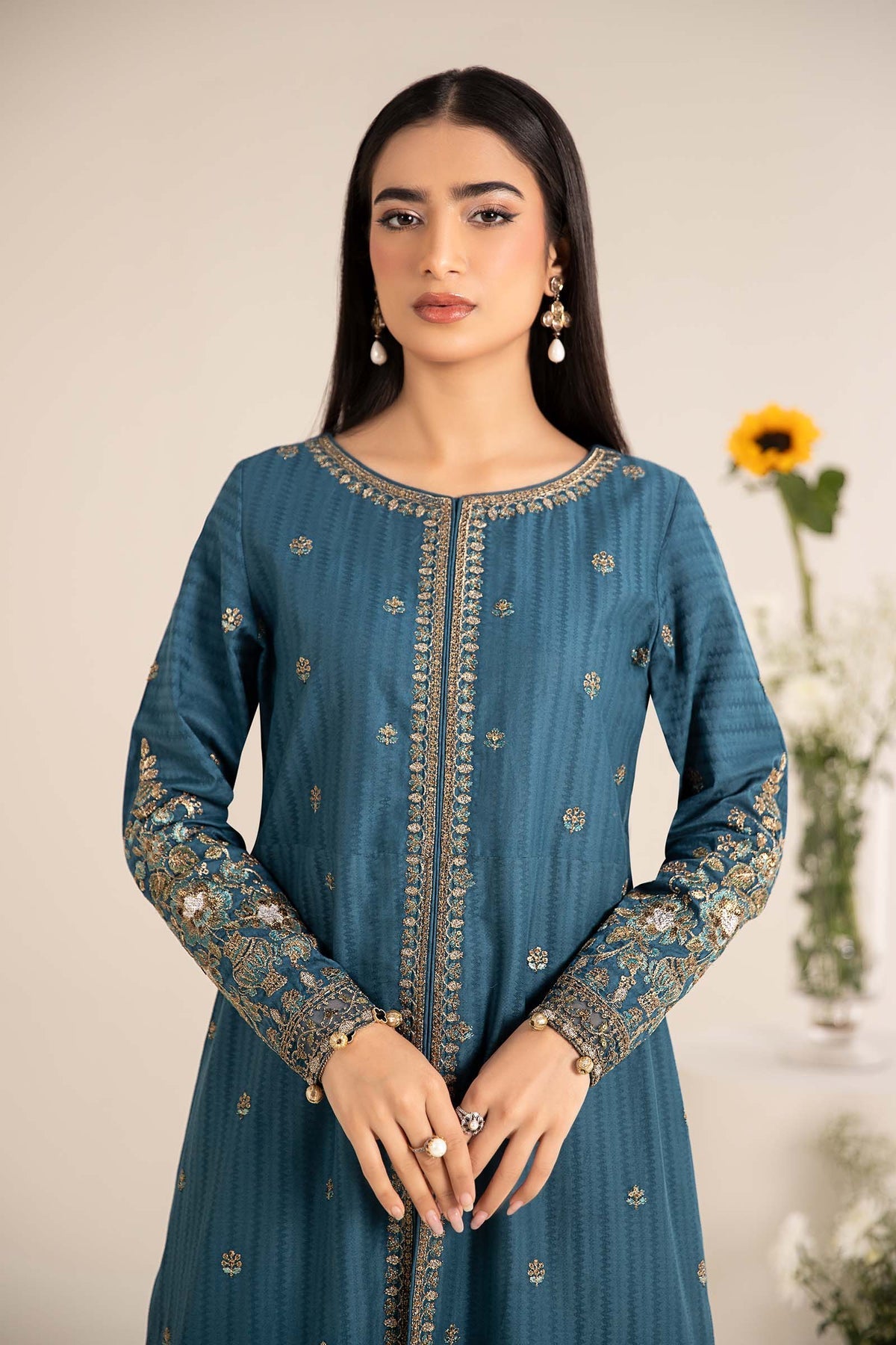 Maria B | Casual Pret 25 | DW-EF25-21 - by - Libasekhas UK - Registered Vendor of : Maria B - 100% Original Designer Dresss