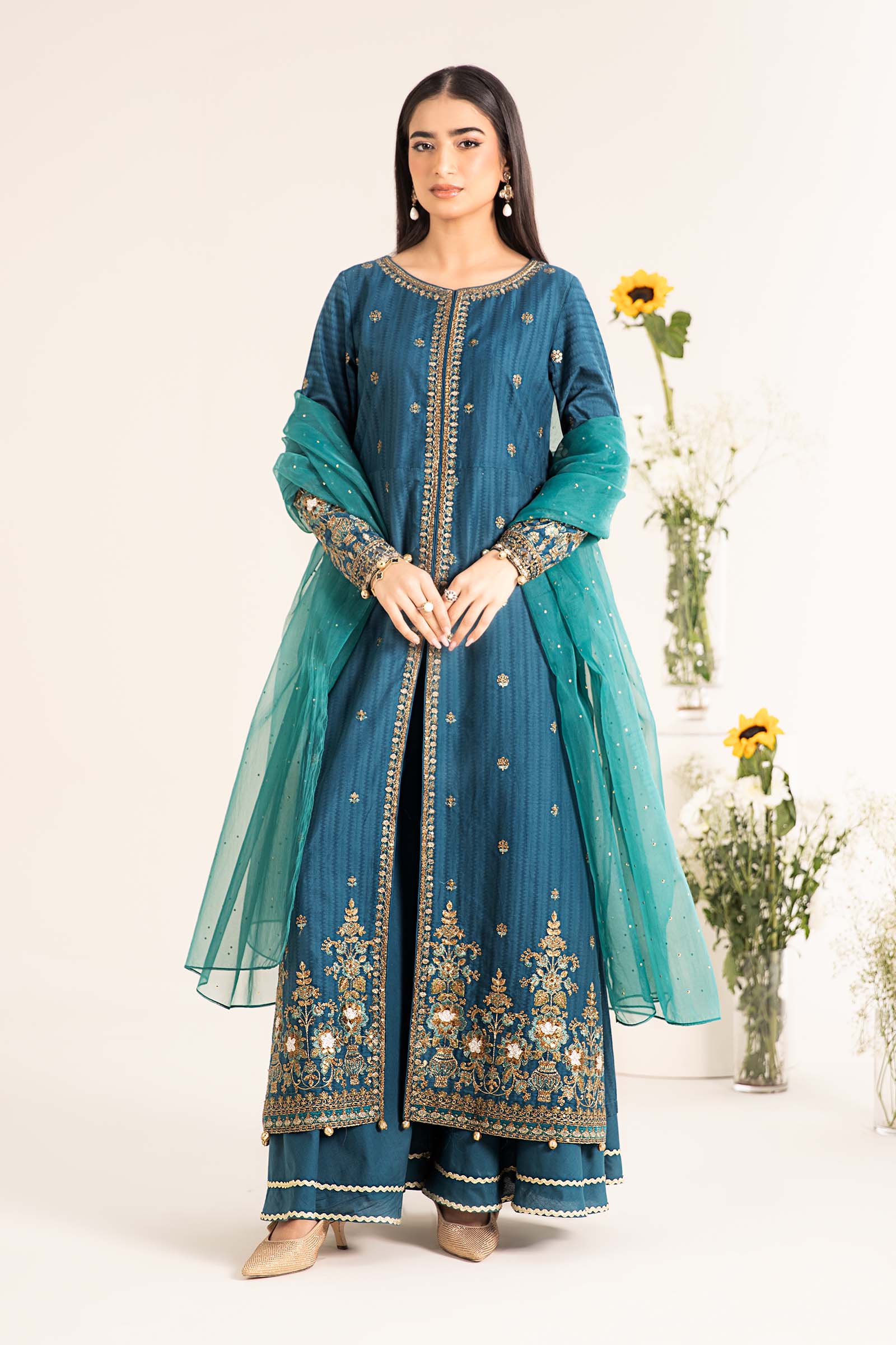 Maira B | Ready to Wear | DW-EF25-21 - by - Libasekhas UK - Registered Vendor of : Maria B - 100% Original Designer Dresss