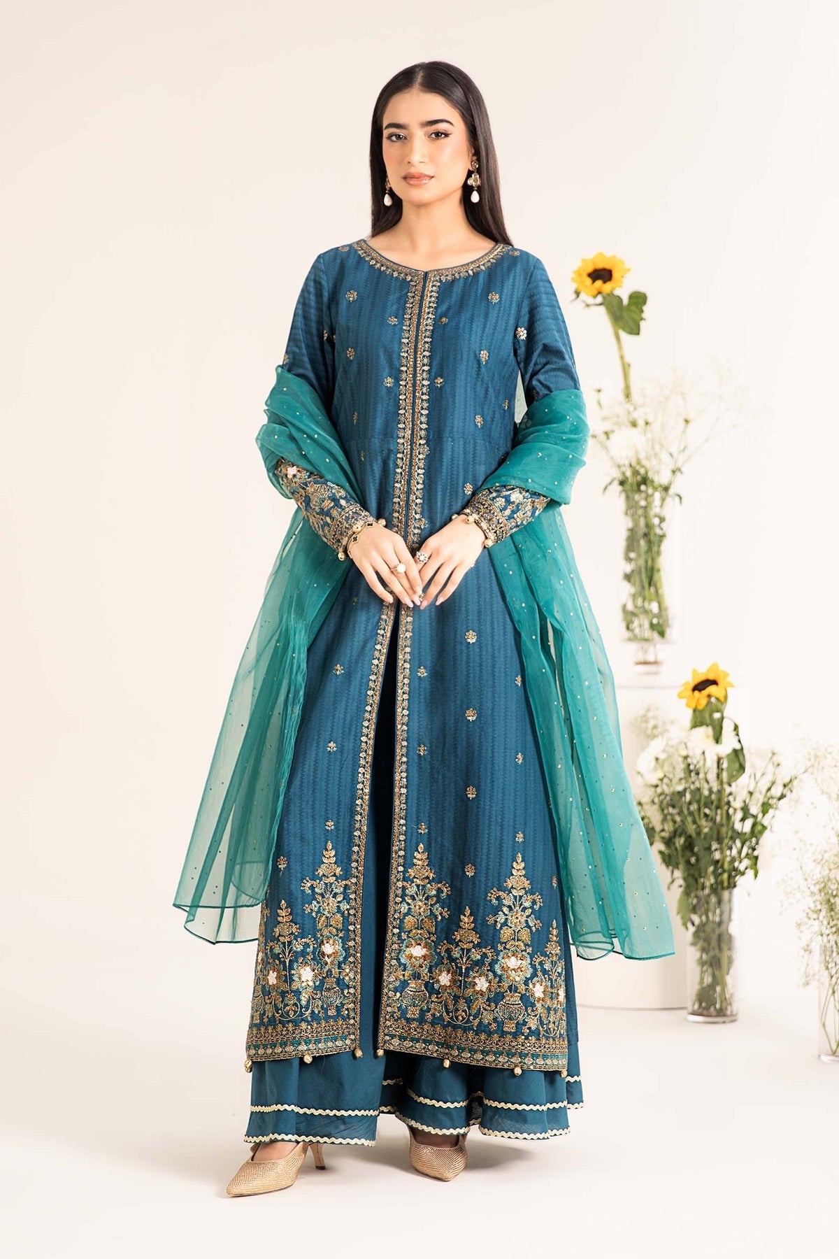 Maria B | Casual Pret 25 | DW-EF25-21 - by - Libasekhas UK - Registered Vendor of : Maria B - 100% Original Designer Dresss