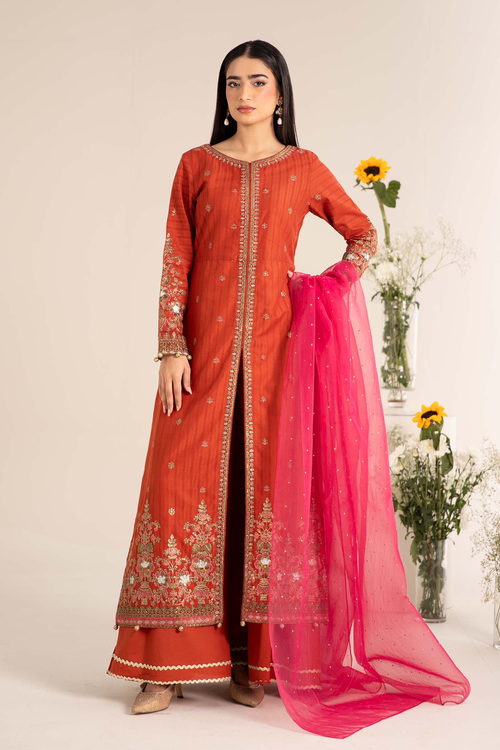 Maira B | Ready to Wear | DW-EF25-21 - by - Libasekhas UK - Registered Vendor of : Maria B - 100% Original Designer Dresss