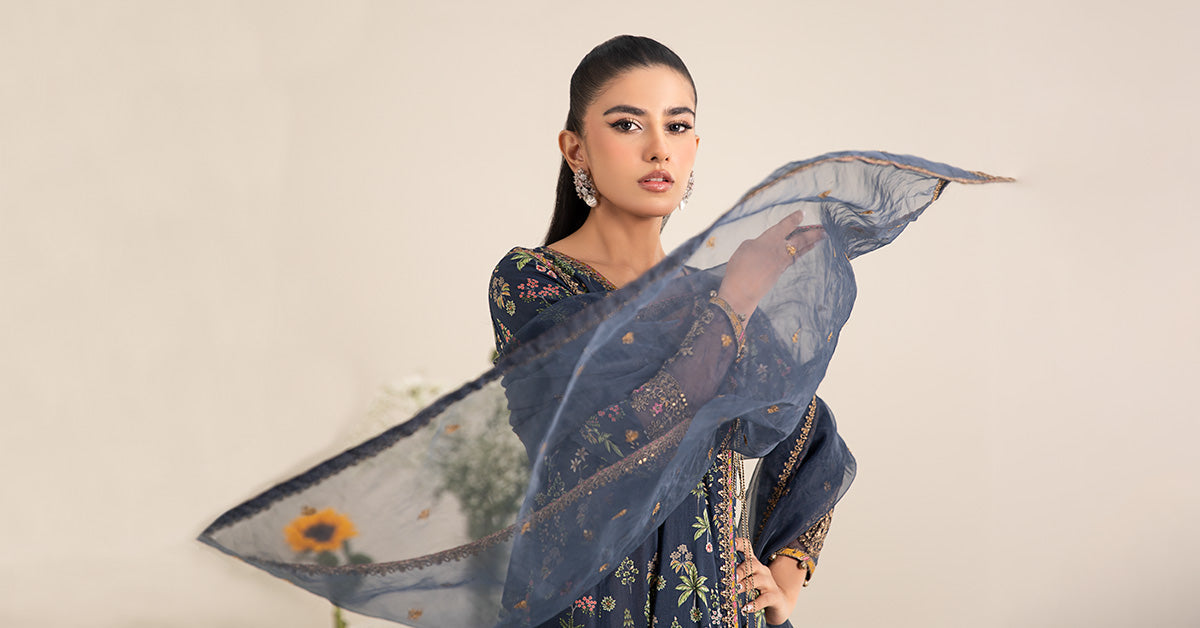 Maira B | Ready to Wear | DW-EF25-26 - by - Libasekhas UK - Registered Vendor of : Maria B - 100% Original Designer Dresss