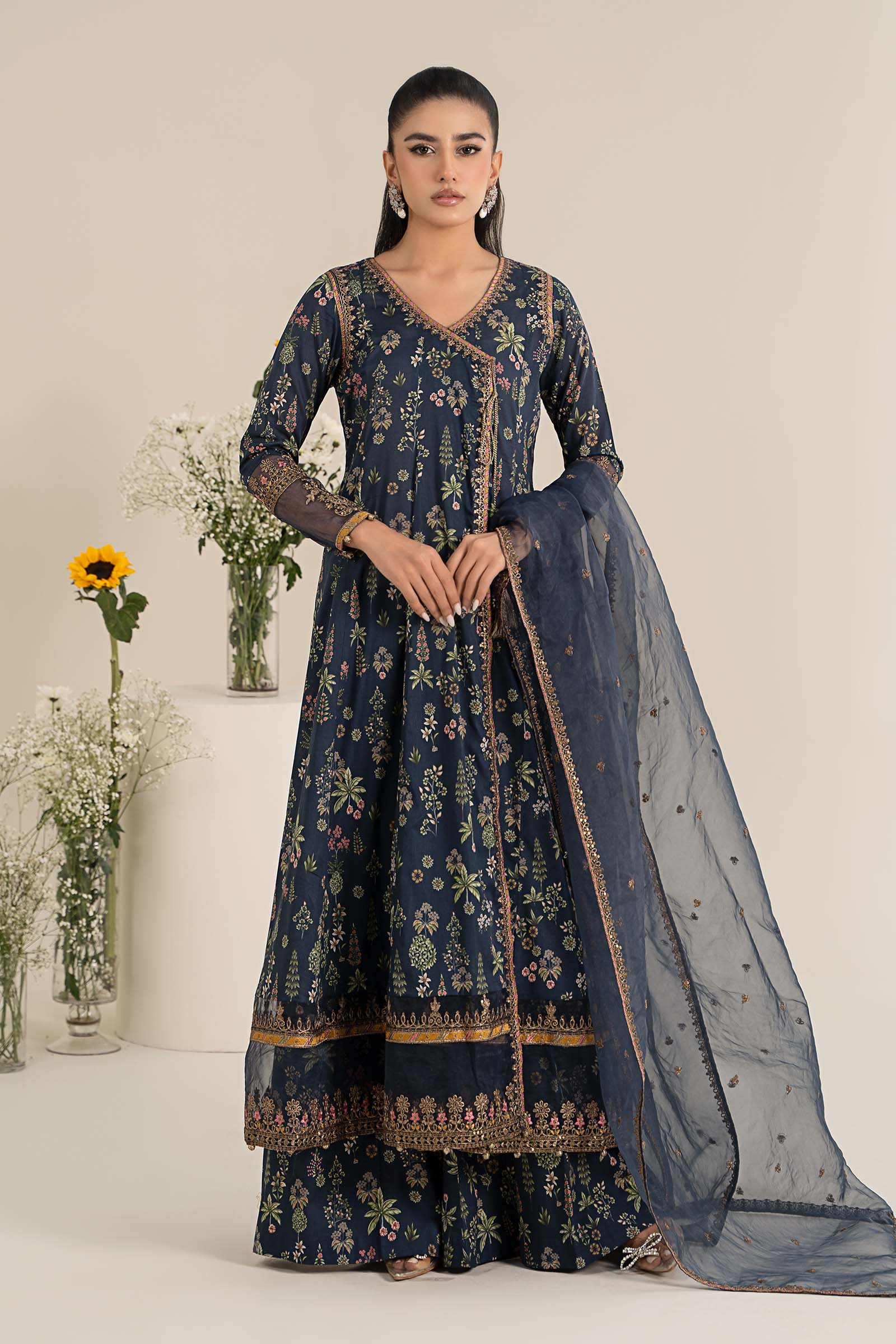 Maira B | Ready to Wear | DW-EF25-26 - by - Libasekhas UK - Registered Vendor of : Maria B - 100% Original Designer Dresss