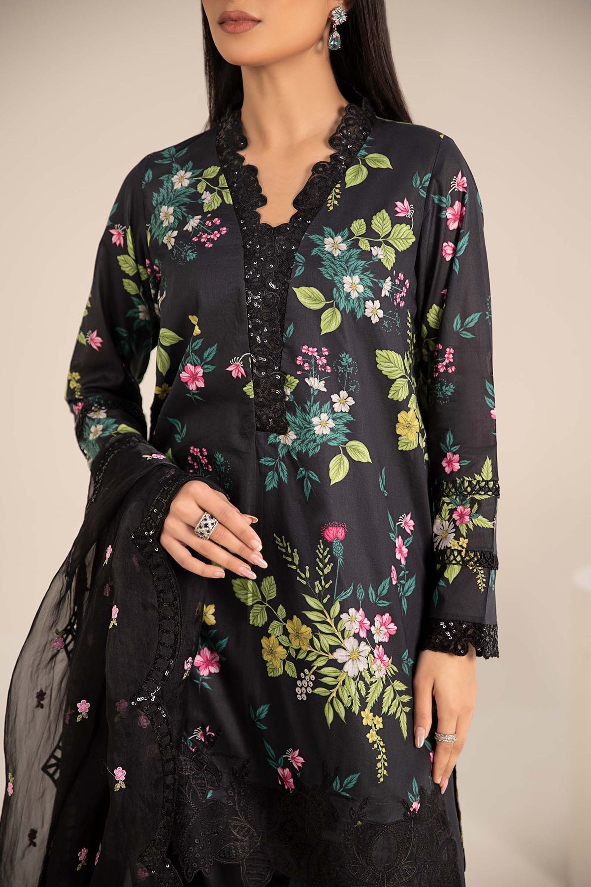 Maria B | Casual Pret 25 | DW-EF25-27 - Ladies Clothes -  Libasekhas