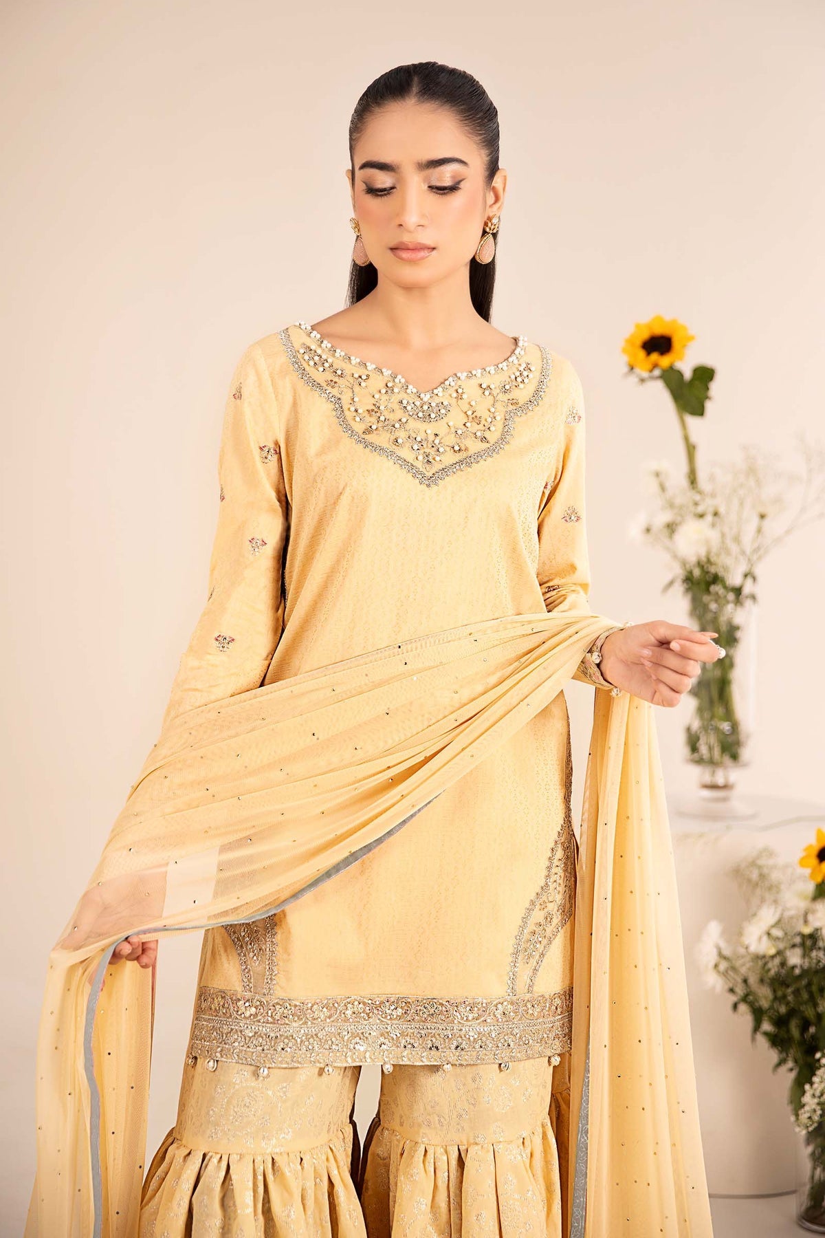 Maria B | Casual Pret 25 | DW-EF25-61 - by - Libasekhas UK - Registered Vendor of : Maria B - 100% Original Designer Dresss