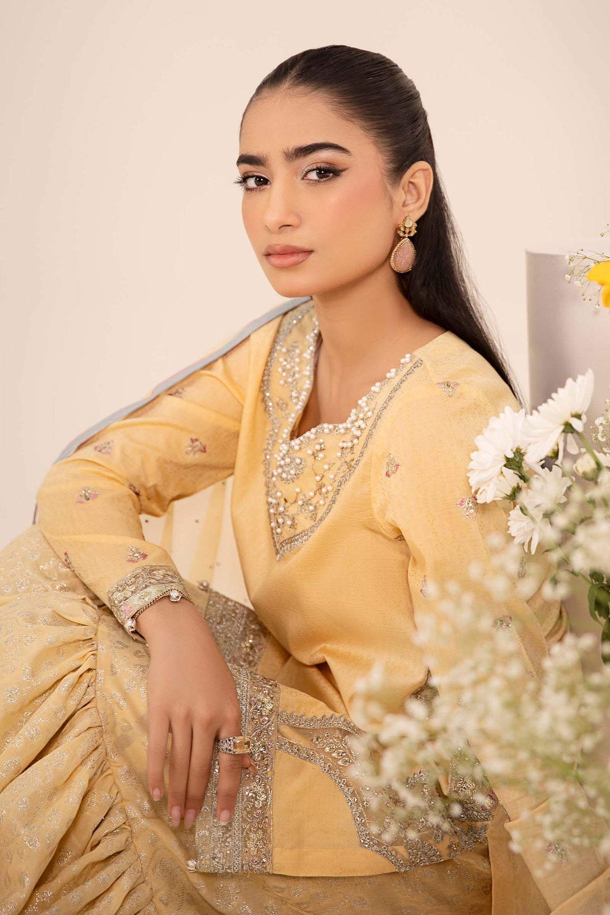 Maria B | Casual Pret 25 | DW-EF25-61 - by - Libasekhas UK - Registered Vendor of : Maria B - 100% Original Designer Dresss