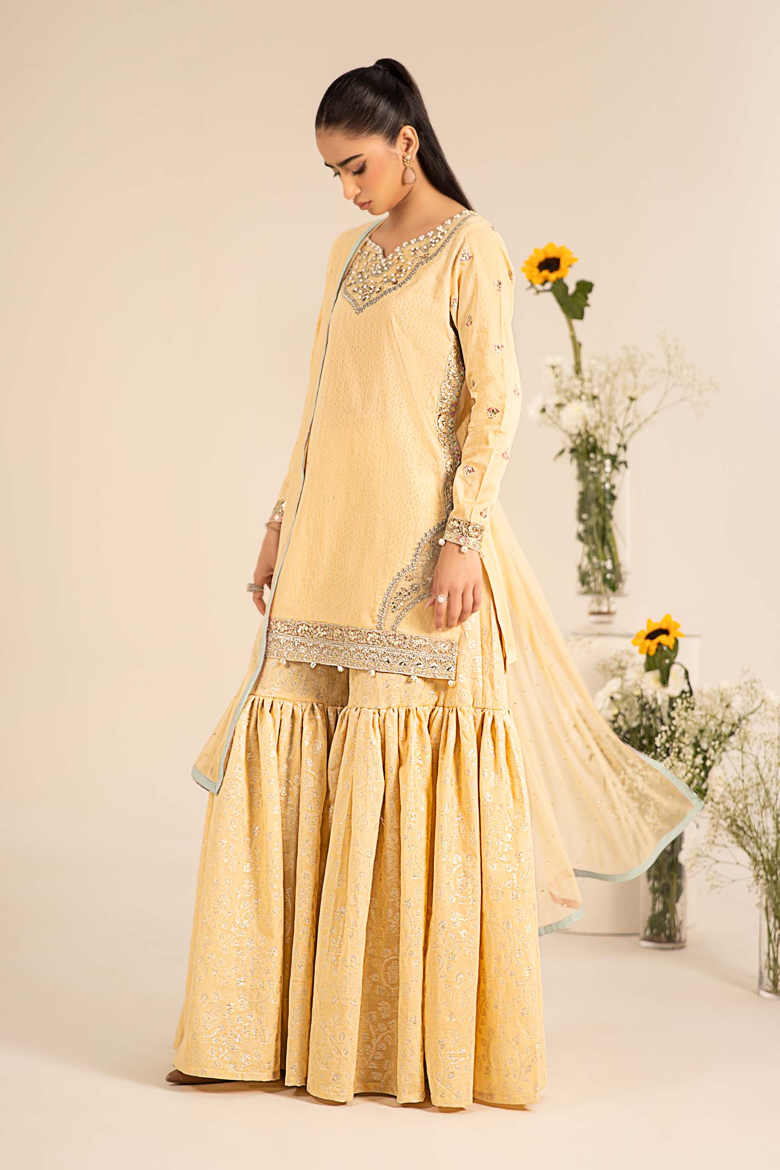 Maira B | Ready to Wear | DW-EF25-61 - by - Libasekhas UK - Registered Vendor of : Maria B - 100% Original Designer Dresss