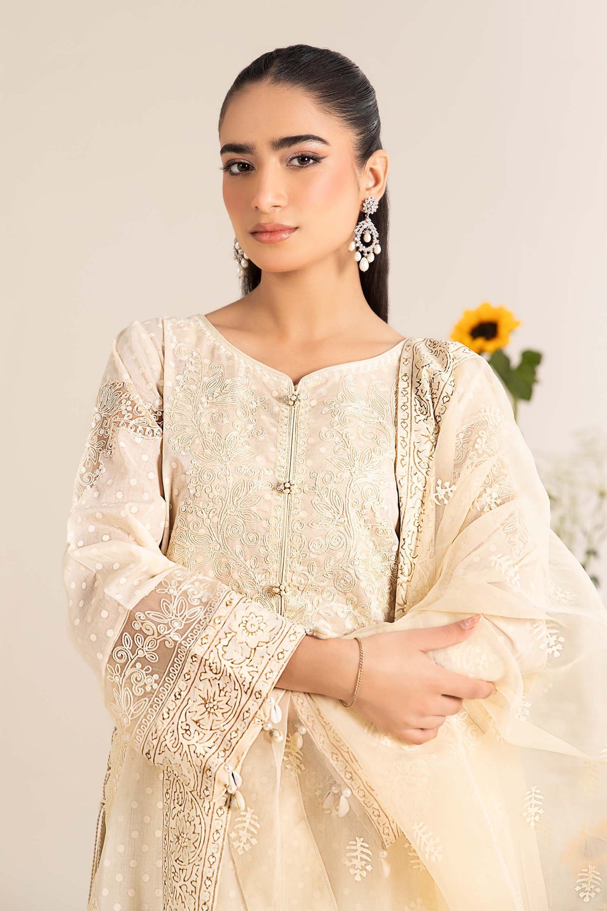 Maria B | Casual Pret 25 | DW-EF25-99 - by - Libasekhas UK - Registered Vendor of : Maria B - 100% Original Designer Dresss
