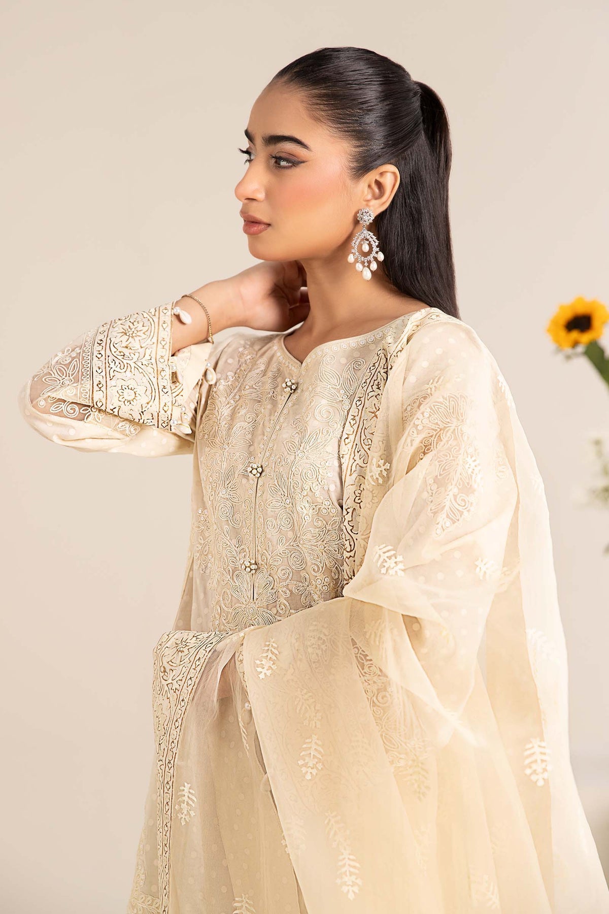 Maria B | Casual Pret 25 | DW-EF25-99 - by - Libasekhas UK - Registered Vendor of : Maria B - 100% Original Designer Dresss