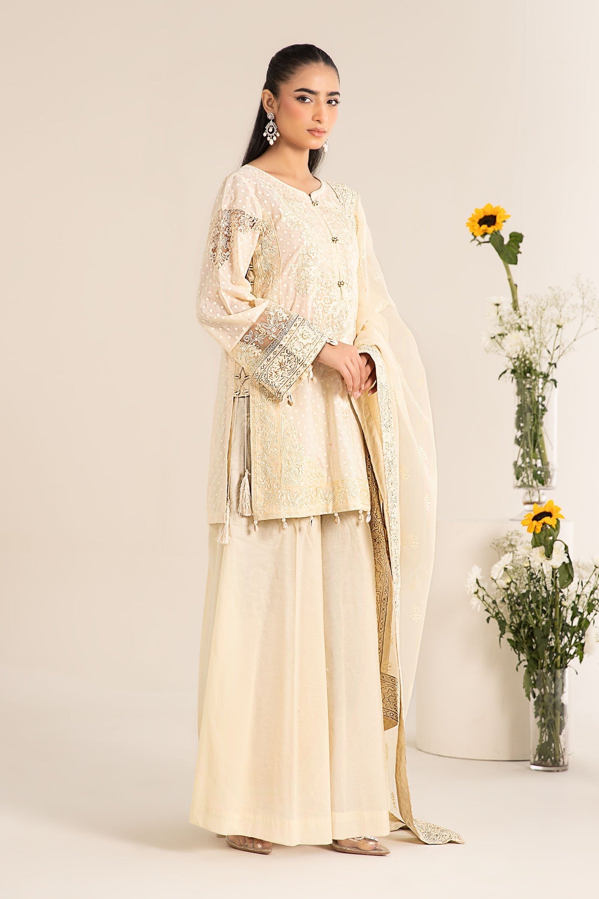 Maria B | Casual Pret 25 | DW-EF25-99 - by - Libasekhas UK - Registered Vendor of : Maria B - 100% Original Designer Dresss