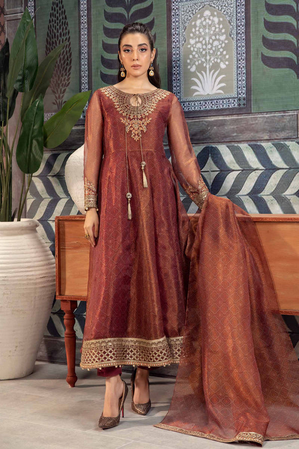 Maira B | Ready to Wear | DW-PF24-01 - by - Libasekhas UK - Registered Vendor of : Maria B - 100% Original Designer Dresss