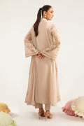 Maria B | Luxury Pret Pre Fall | DW-PF26-18-BEIGE - by Libasekhas UK - Registered Vendor of : Maria B - 100% Original Designer Dress