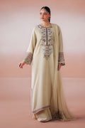 Maria B | Luxury Pret Pre Fall | DW-PF26-19-BEIGE - by Libasekhas UK - Registered Vendor of : Maria B - 100% Original Designer Dress