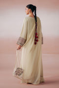 Maria B | Luxury Pret Pre Fall | DW-PF26-19-BEIGE - by Libasekhas UK - Registered Vendor of : Maria B - 100% Original Designer Dress