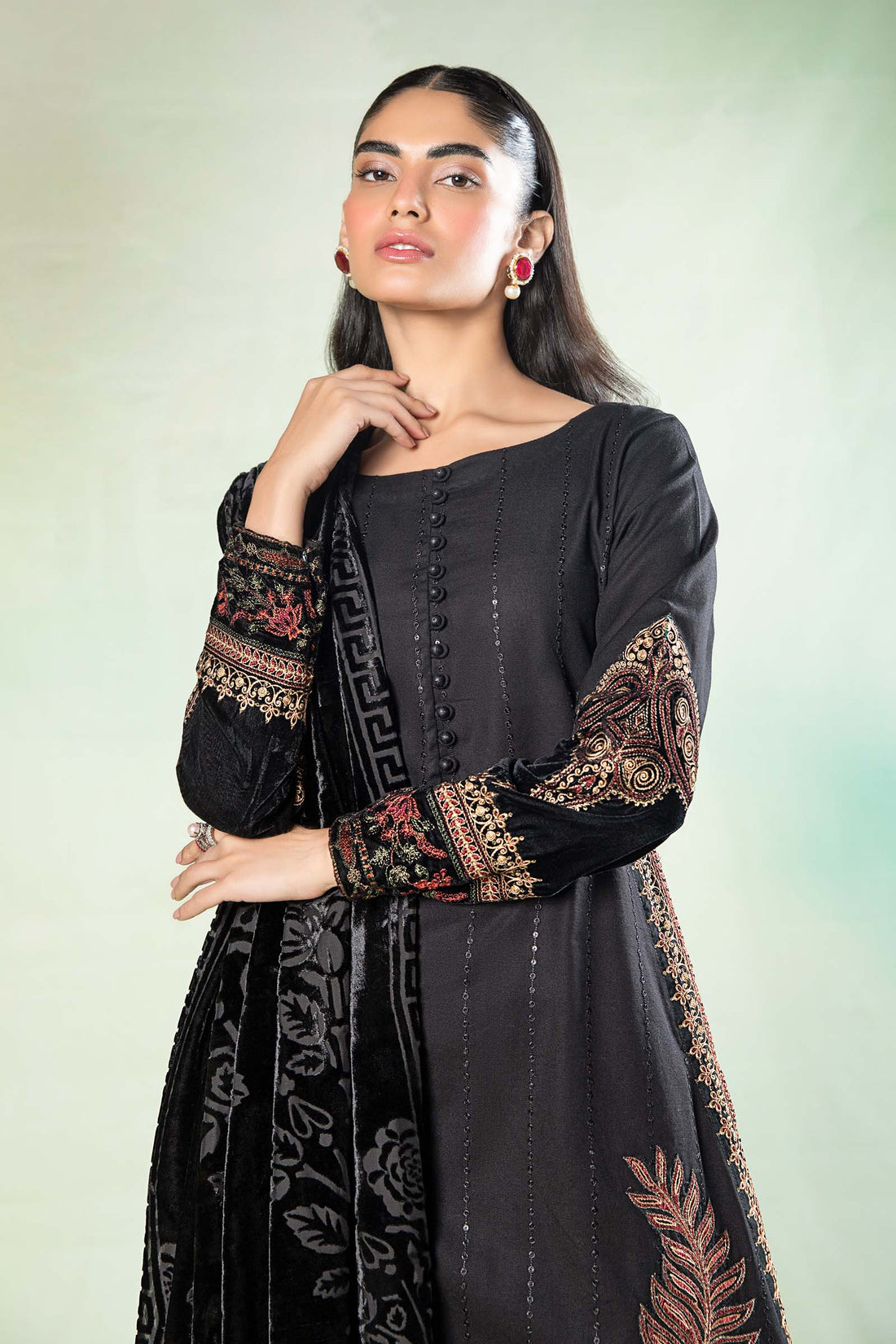 Maira B | Ready to Wear | DW-W24-146 - by - Libasekhas UK - Registered Vendor of : Maria B - 100% Original Designer Dresss
