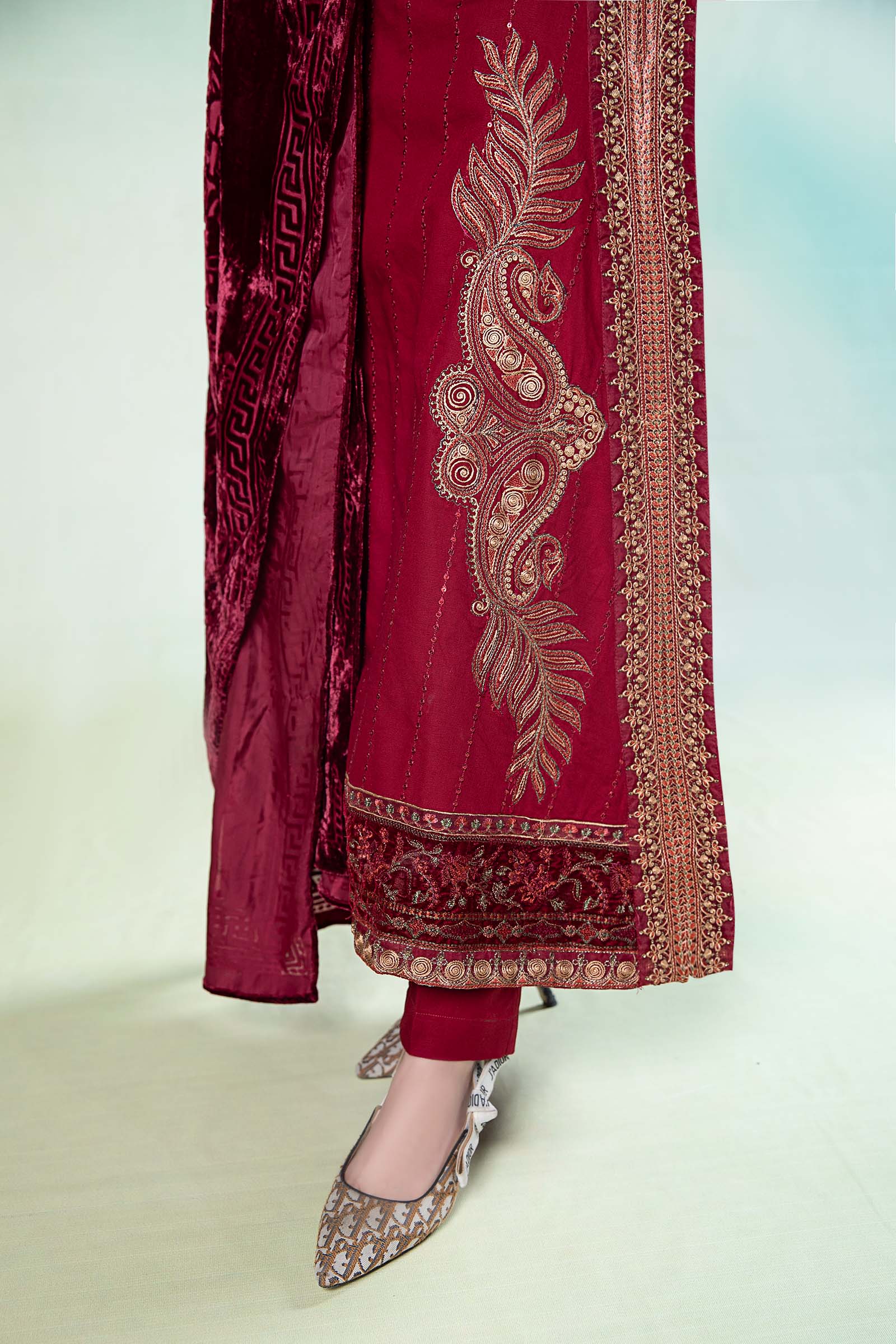 Maira B | Ready to Wear | DW-W24-146 - by - Libasekhas UK - Registered Vendor of : Maria B - 100% Original Designer Dresss