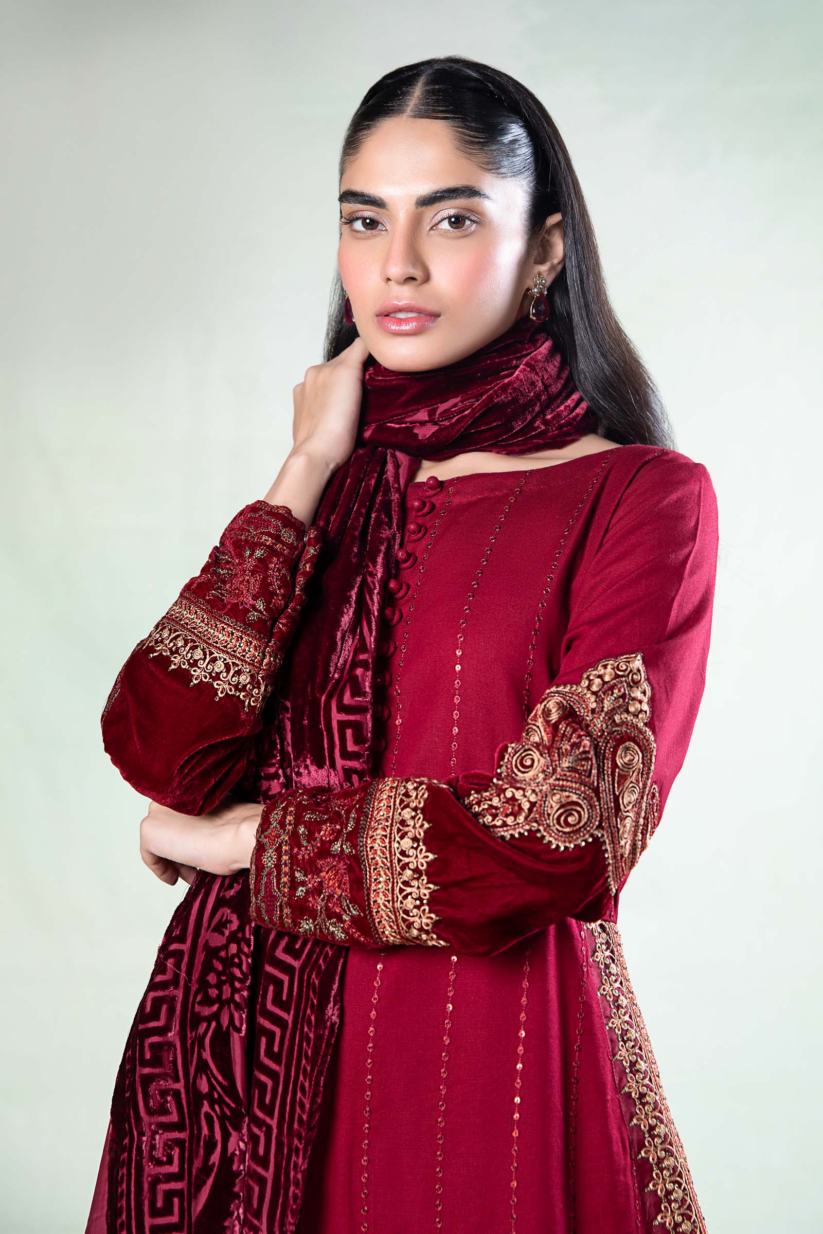 Maira B | Ready to Wear | DW-W24-146 - by - Libasekhas UK - Registered Vendor of : Maria B - 100% Original Designer Dresss