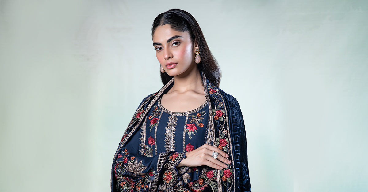 Maira B | Ready to Wear | DW-W24-16 - by - Libasekhas UK - Registered Vendor of : Maria B - 100% Original Designer Dresss