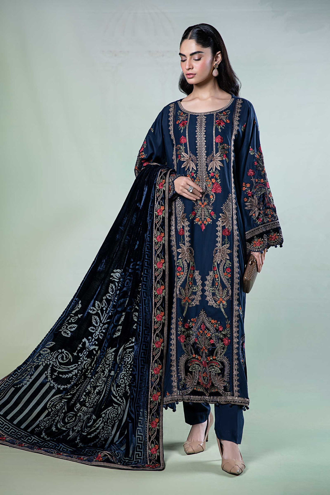 Maira B | Ready to Wear | DW-W24-16 - by - Libasekhas UK - Registered Vendor of : Maria B - 100% Original Designer Dresss