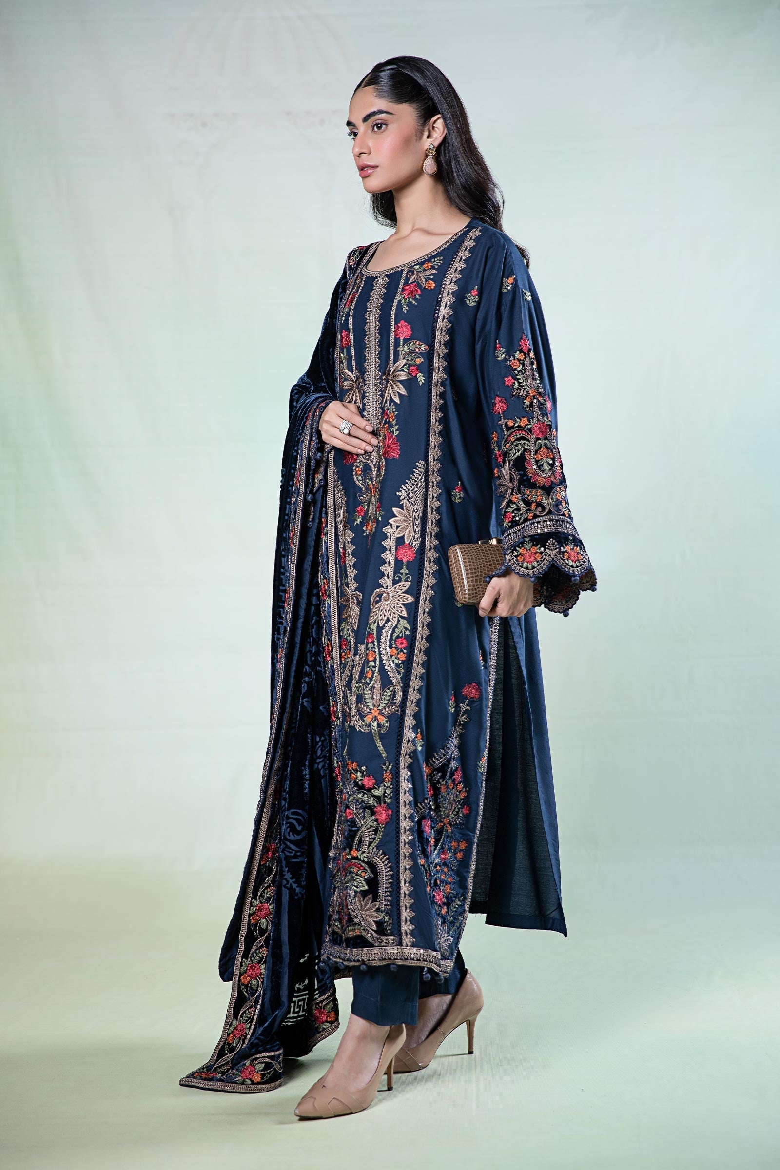 Maira B | Ready to Wear | DW-W24-16 - by - Libasekhas UK - Registered Vendor of : Maria B - 100% Original Designer Dresss