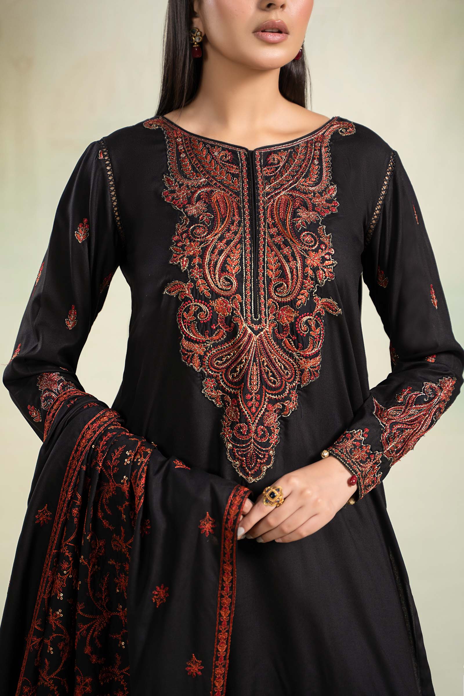 Maira B | Ready to Wear | DW-W24-80 - by - Libasekhas UK - Registered Vendor of : Maria B - 100% Original Designer Dresss