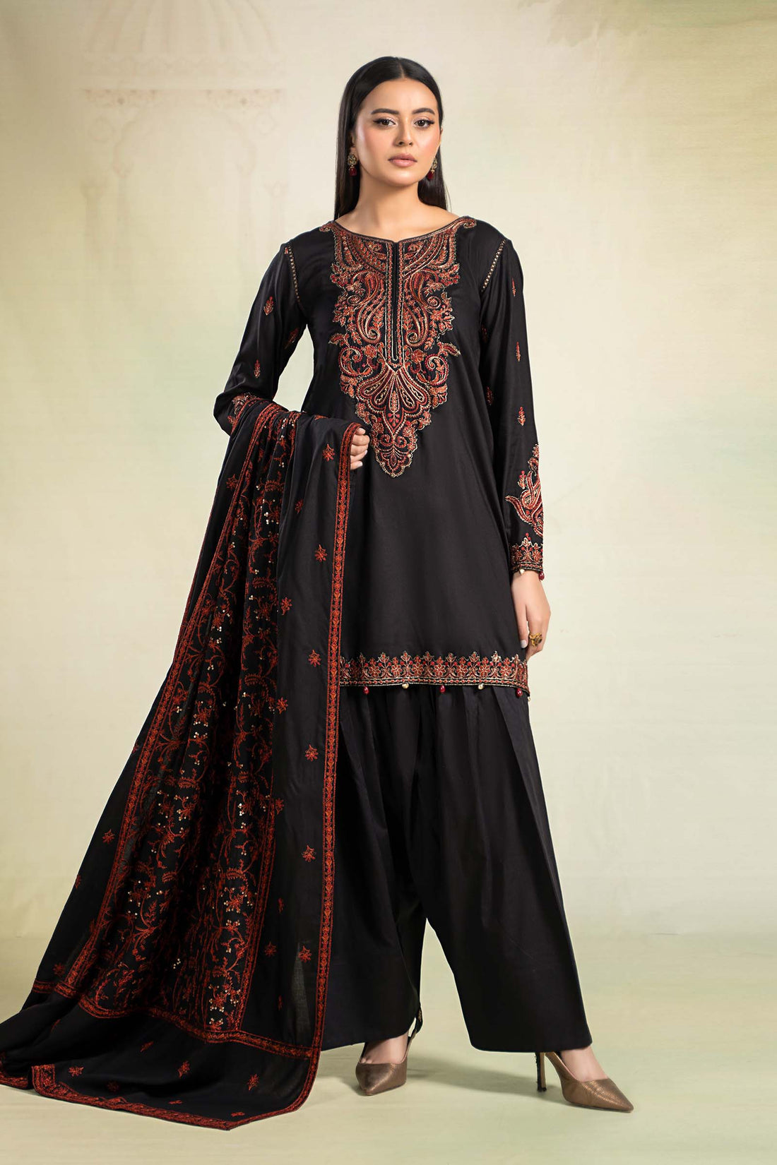 Maira B | Ready to Wear | DW-W24-80 - by - Libasekhas UK - Registered Vendor of : Maria B - 100% Original Designer Dresss