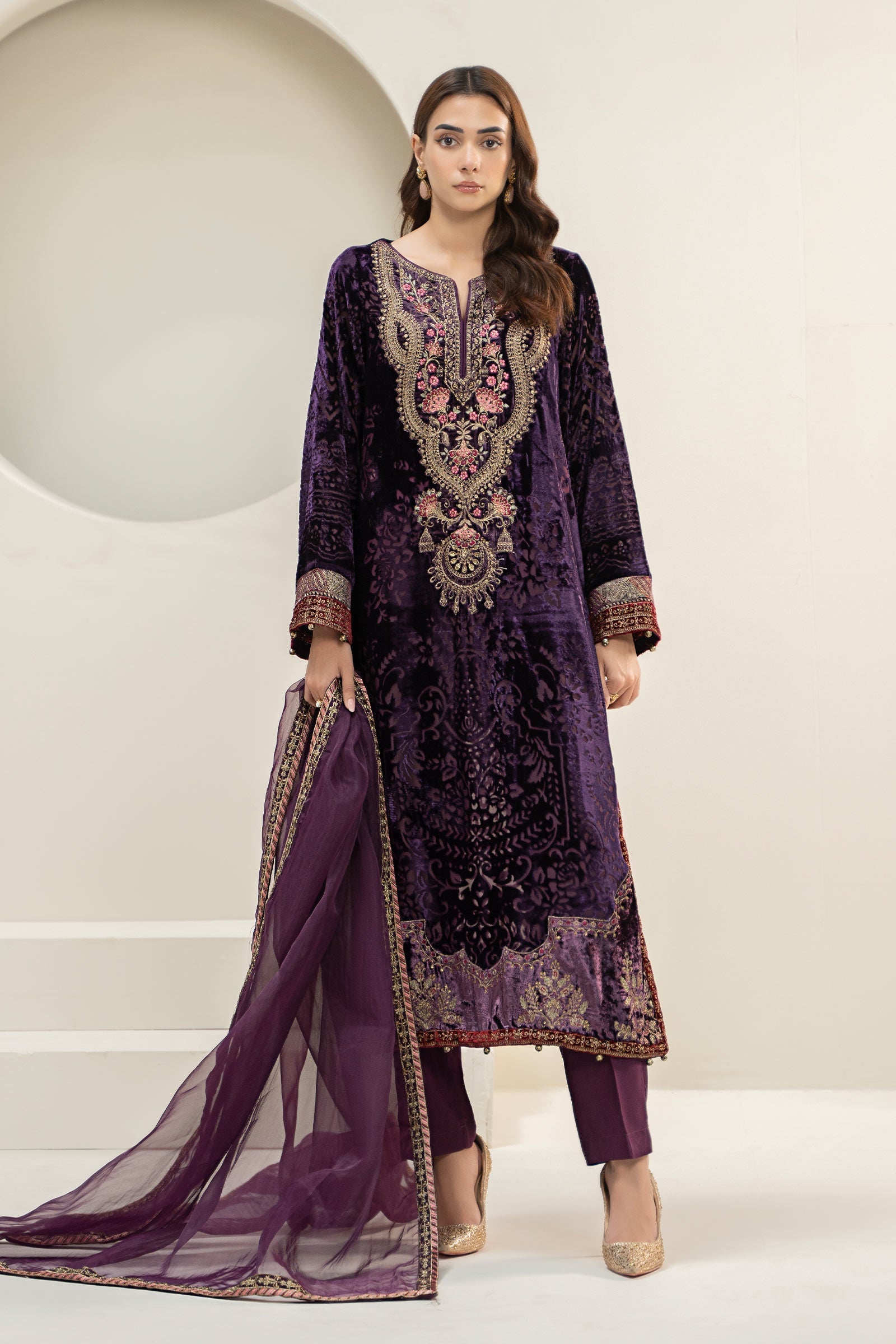 Maira B | Ready to Wear | DW-W24-174 - by - Libasekhas UK - Registered Vendor of : Maria B - 100% Original Designer Dresss