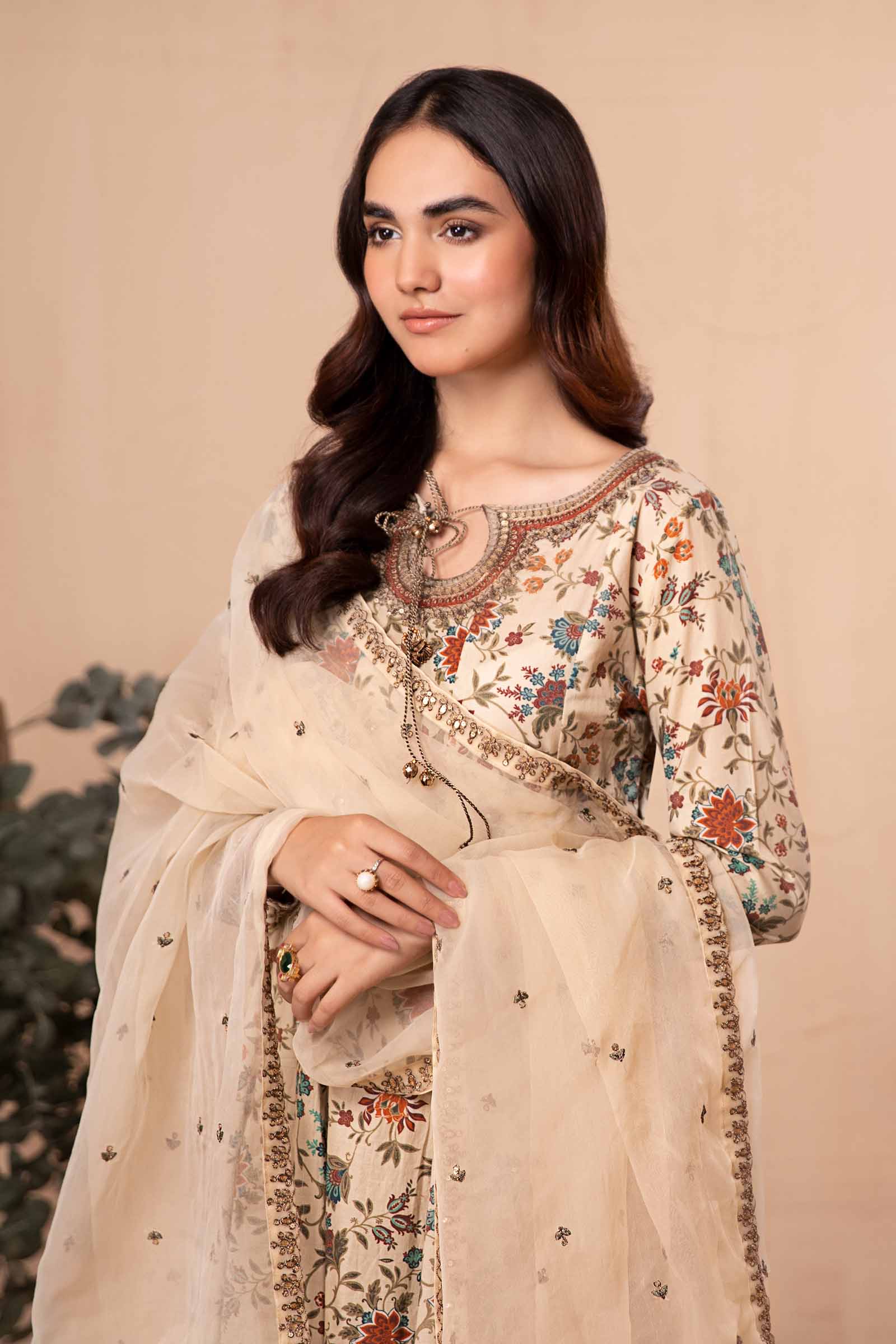 Maria B | Eid Festive Pret | DW-EA24-42R1 - by Libasekhas UK - Registered Vendor of : Maria B - 100% Original Designer Dress