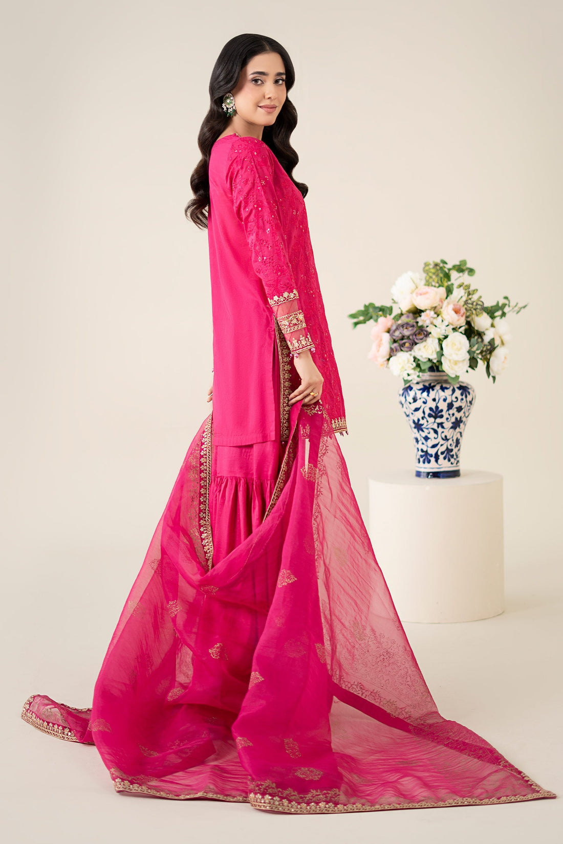 Maria B | Luxury Pret 25 | DW-EA25-11 - by - Libasekhas UK - Registered Vendor of : Maria B - 100% Original Designer Dresss