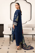 Maria B | Luxury Pret Pre Fall | DW-EA26-11-Blue - by Libasekhas UK - Registered Vendor of : Maria B - 100% Original Designer Dress