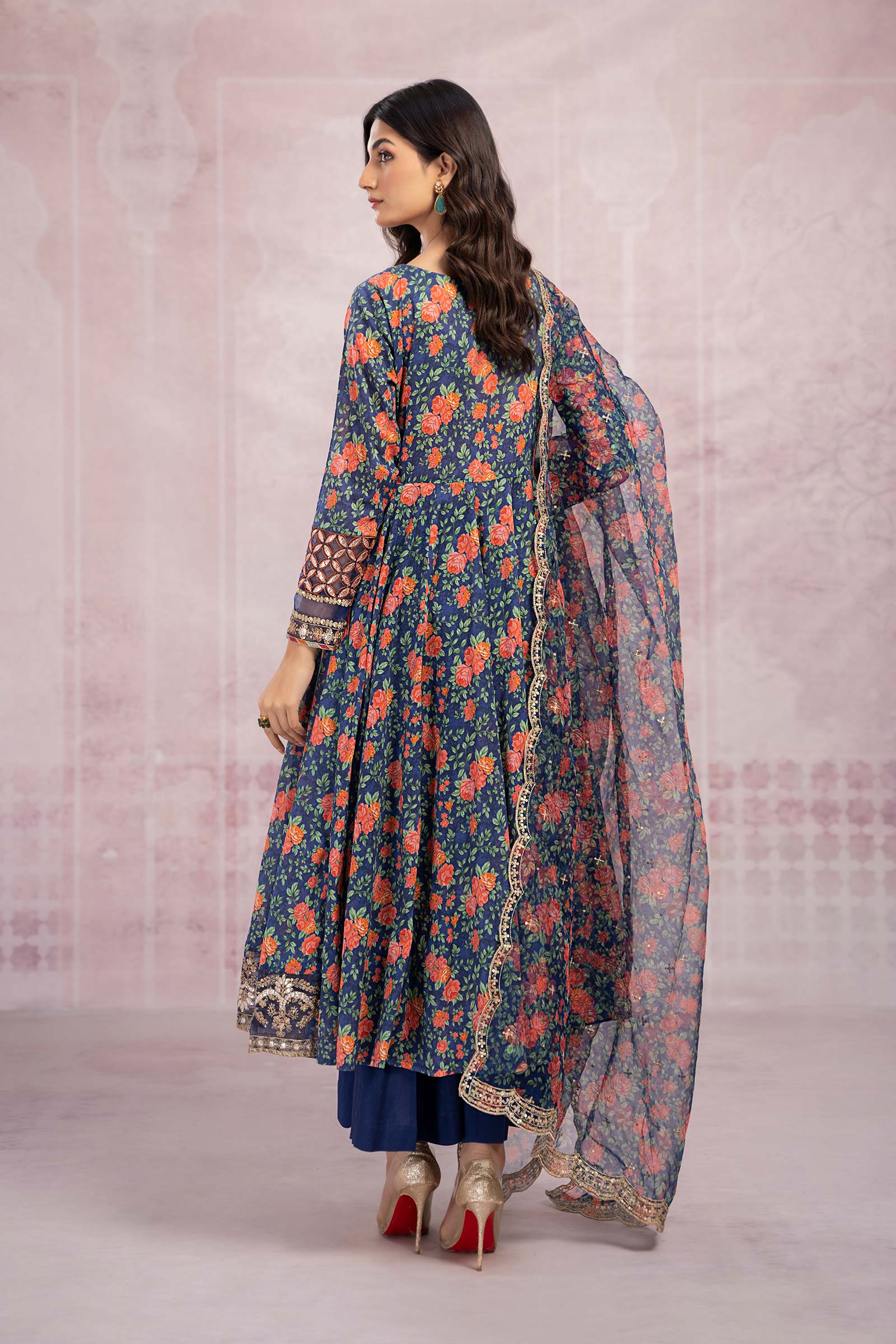 Maira B | Ready to Wear | DW-EF23-47R1 - by - Libasekhas UK - Registered Vendor of : Maria B - 100% Original Designer Dresss