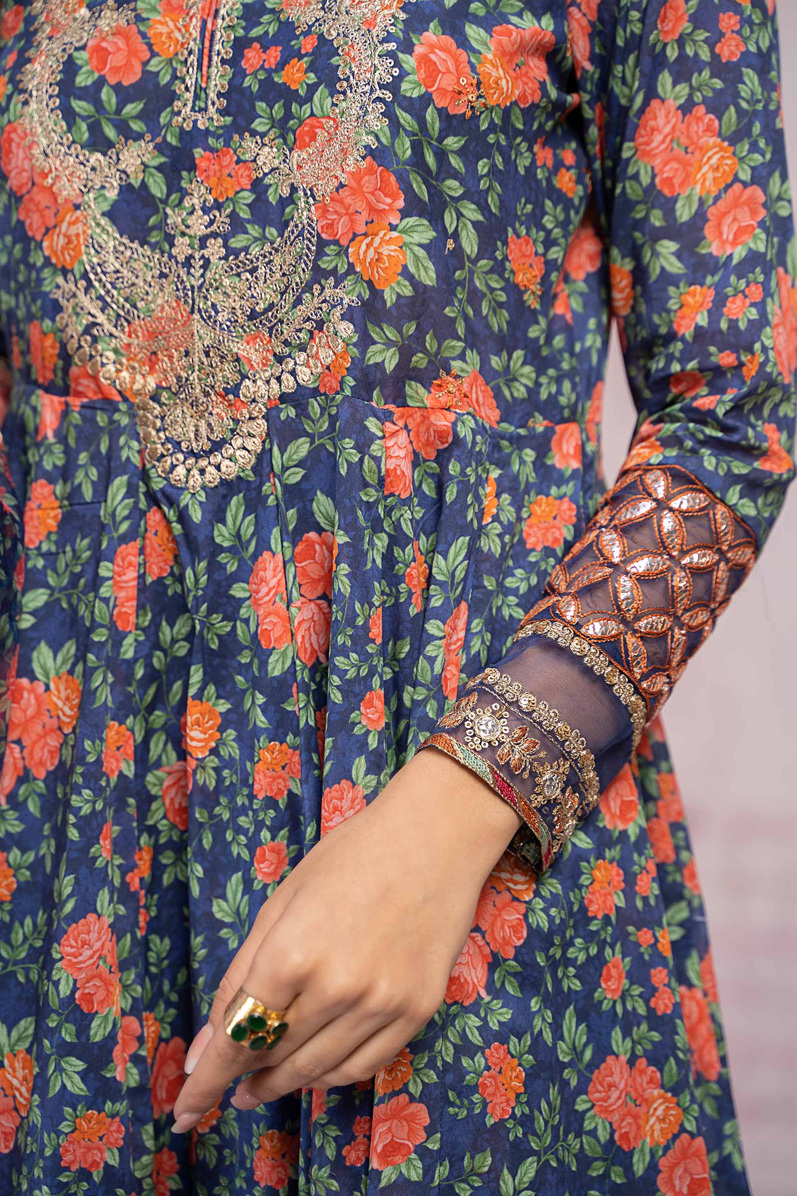 Maira B | Ready to Wear | DW-EF23-47R1 - by - Libasekhas UK - Registered Vendor of : Maria B - 100% Original Designer Dresss