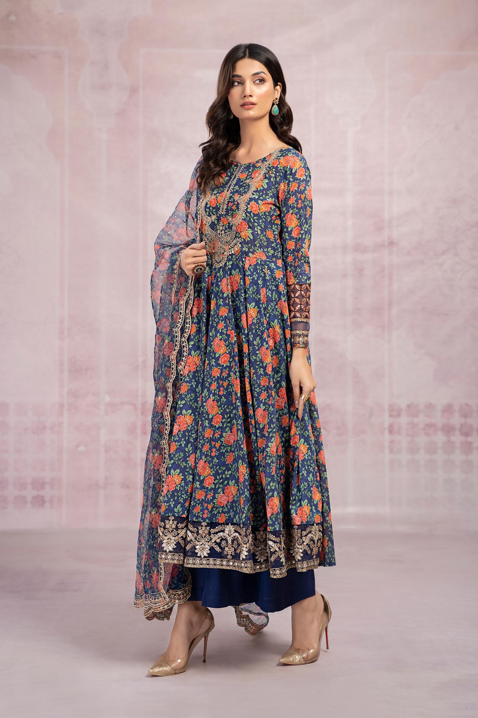 Maira B | Ready to Wear | DW-EF23-47R1 - by - Libasekhas UK - Registered Vendor of : Maria B - 100% Original Designer Dresss