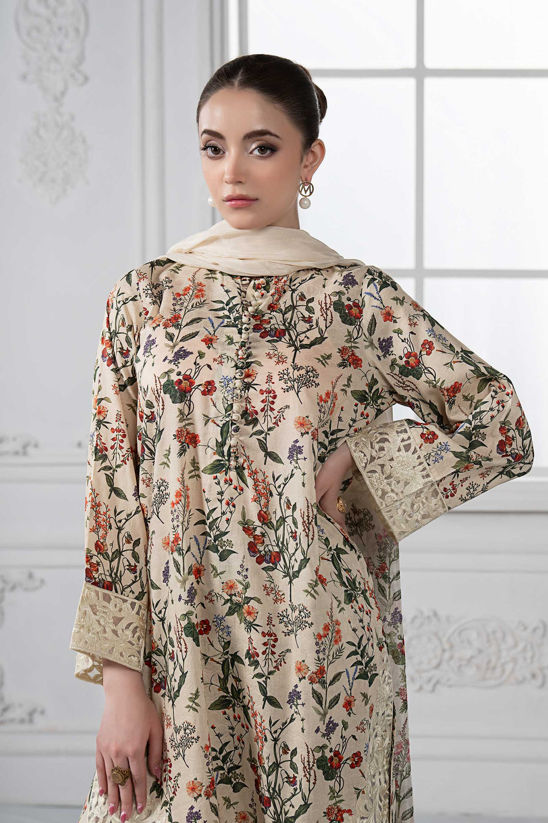 Maira B | Ready to Wear | DW-EF23-71R1 - by - Libasekhas UK - Registered Vendor of : Maria B - 100% Original Designer Dresss