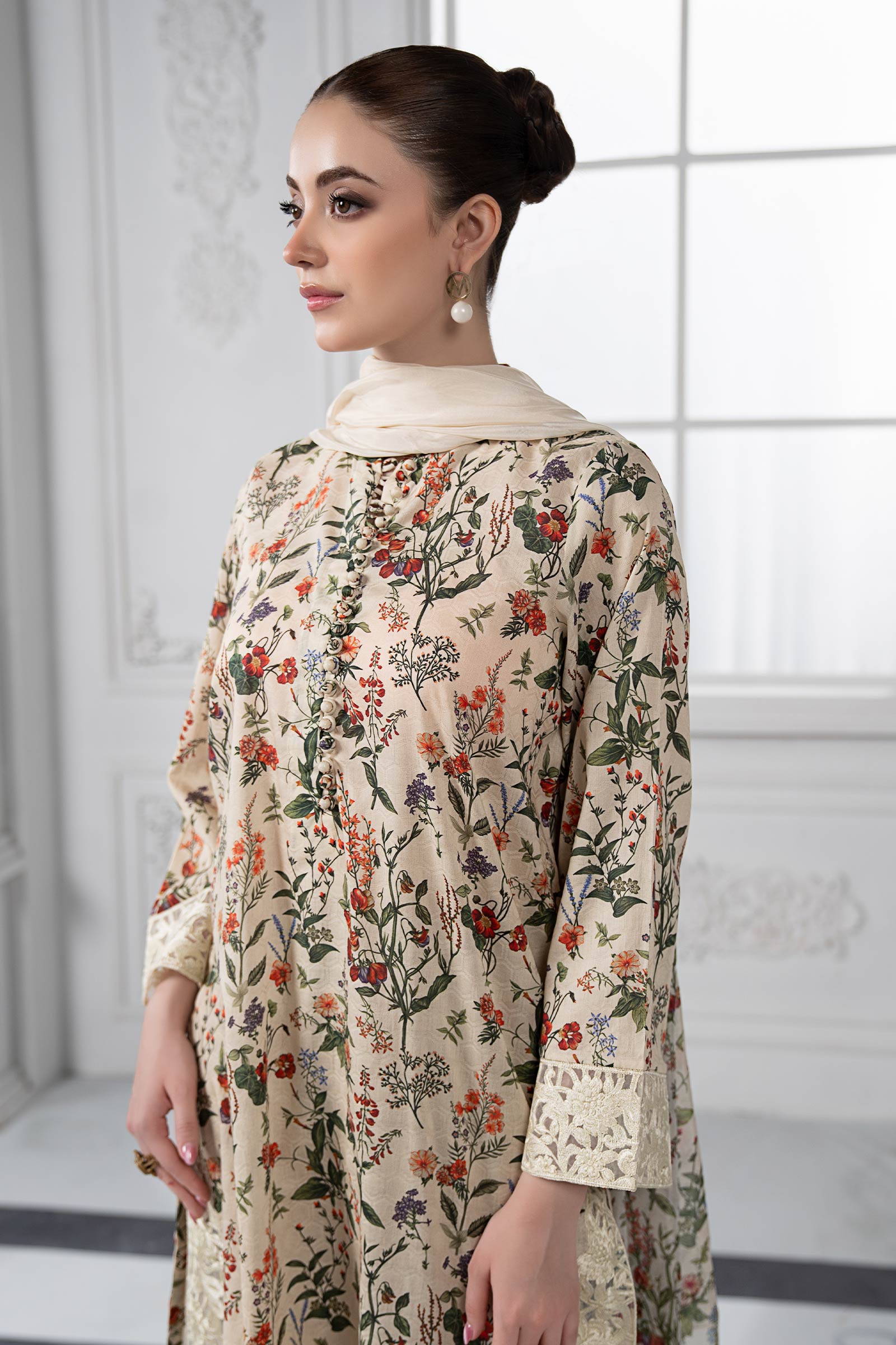 Maira B | Ready to Wear | DW-EF23-71R1 - by - Libasekhas UK - Registered Vendor of : Maria B - 100% Original Designer Dresss