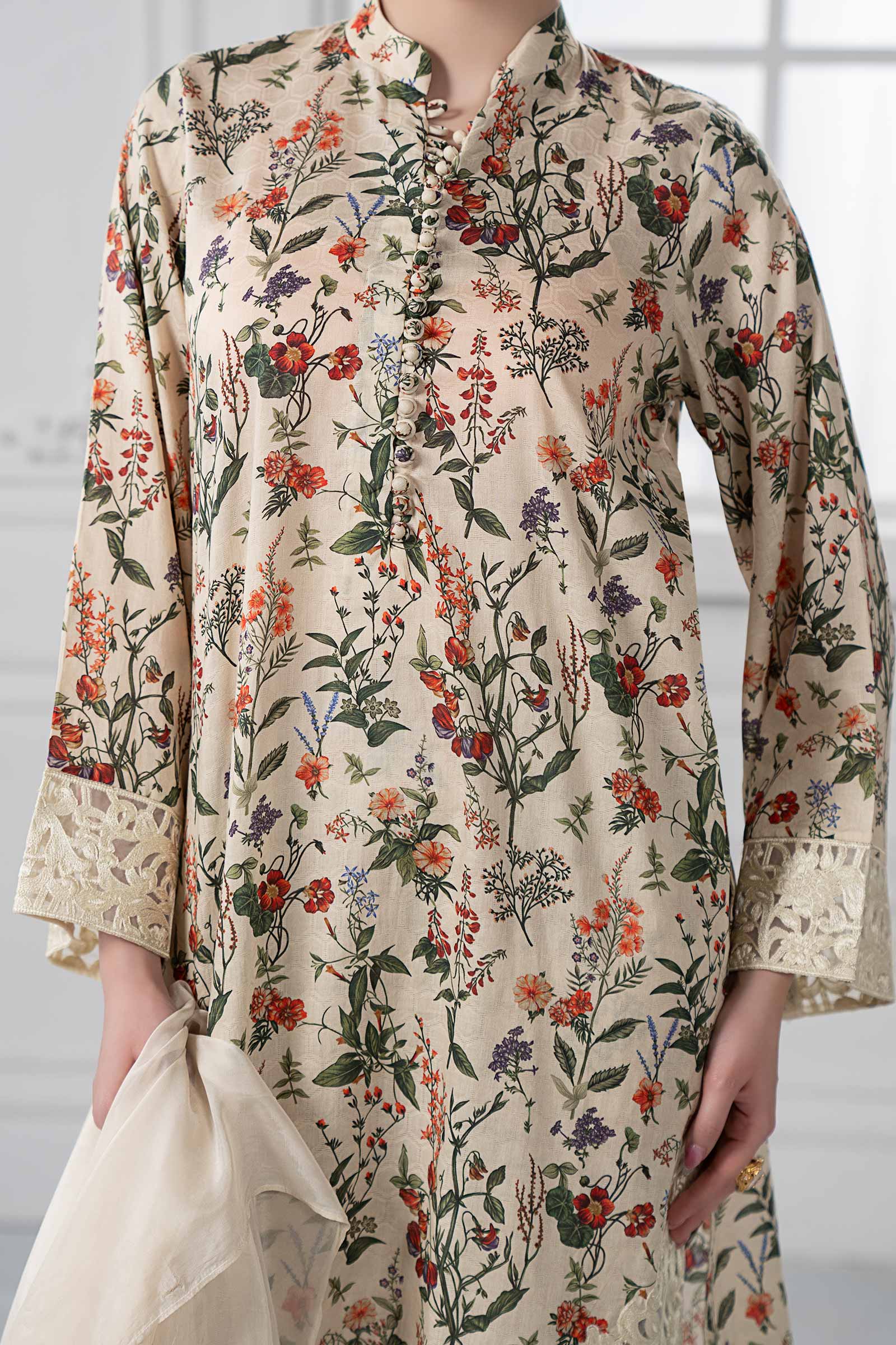 Maira B | Ready to Wear | DW-EF23-71R1 - by - Libasekhas UK - Registered Vendor of : Maria B - 100% Original Designer Dresss