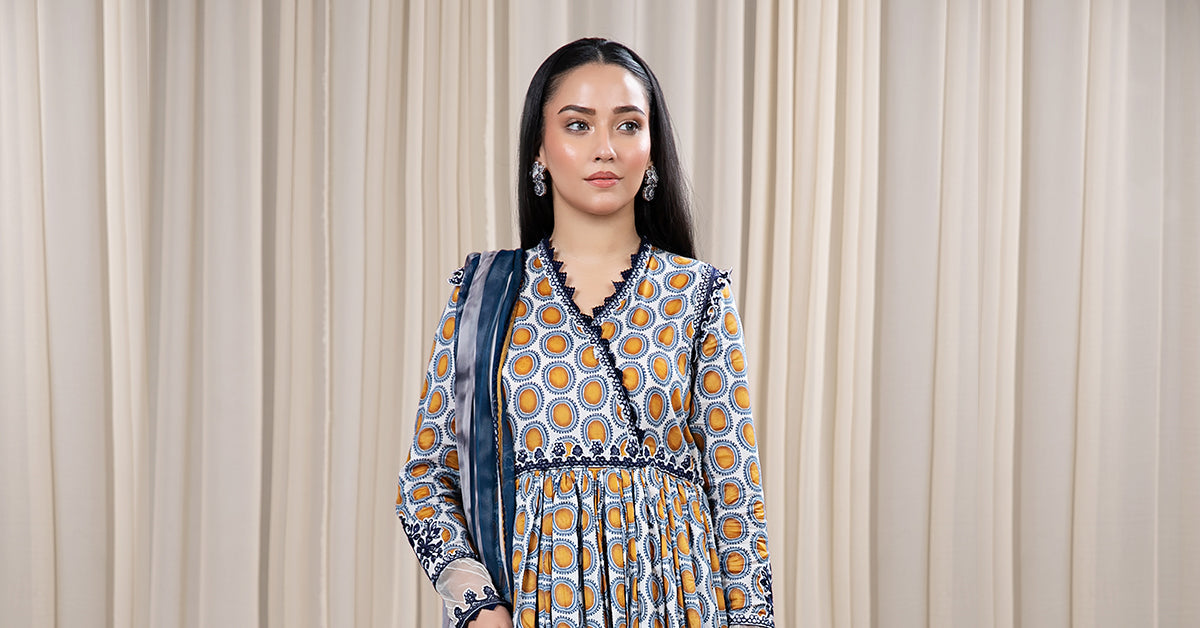 Maira B | Ready to Wear | DW-EF24-51 - by - Libasekhas UK - Registered Vendor of : Maria B - 100% Original Designer Dresss