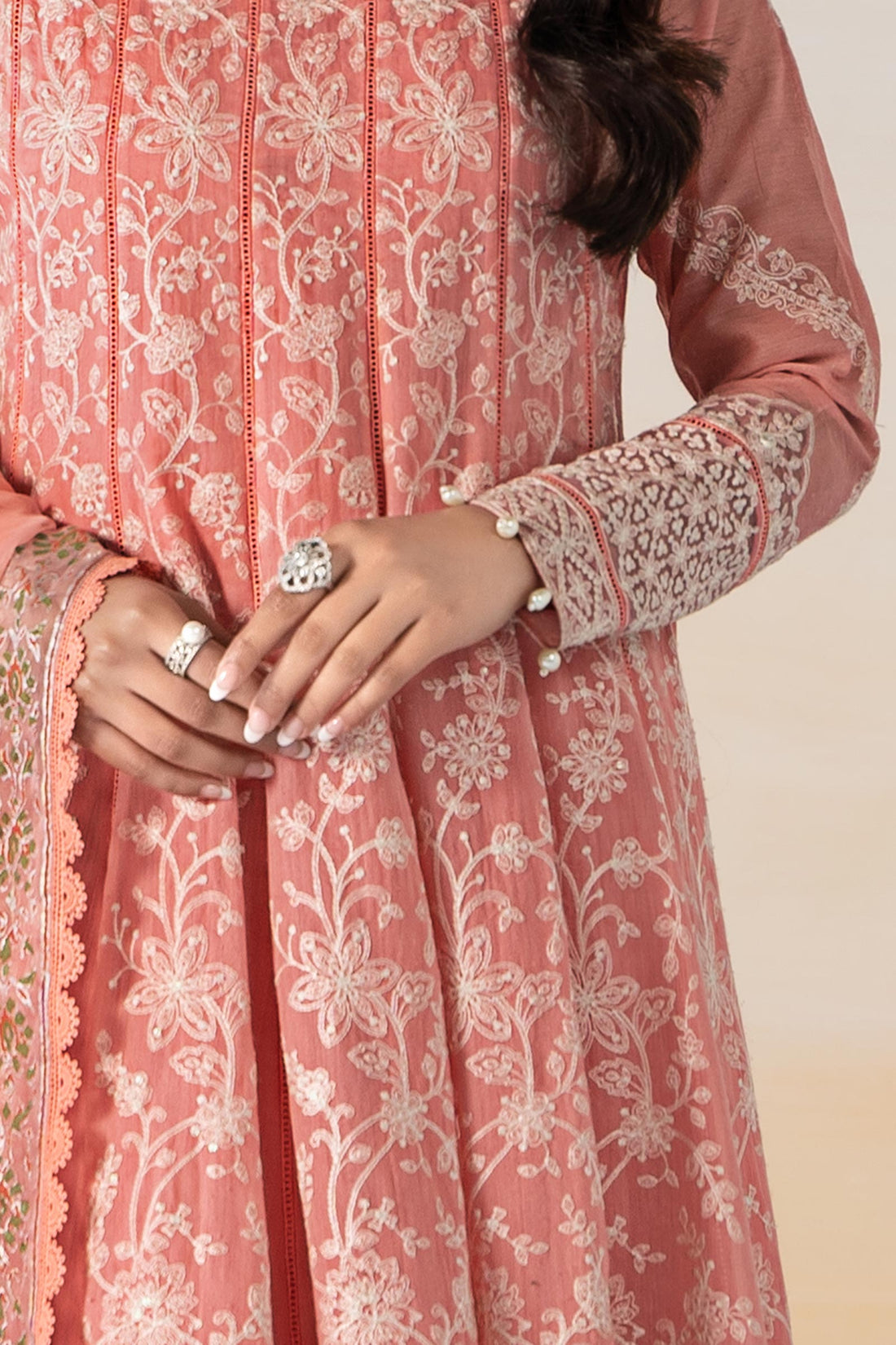 Maria B | Eid Festive Pret | DW-EF24-06R1 - by Libasekhas UK - Registered Vendor of : Maria B - 100% Original Designer Dress