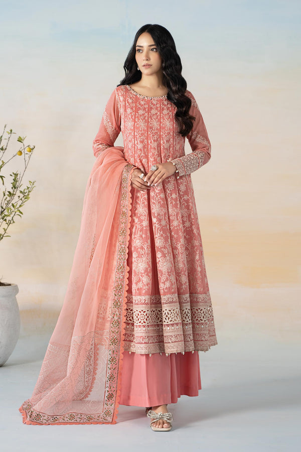 Maria B | Eid Festive Pret | DW-EF24-06R1 - by Libasekhas UK - Registered Vendor of : Maria B - 100% Original Designer Dress